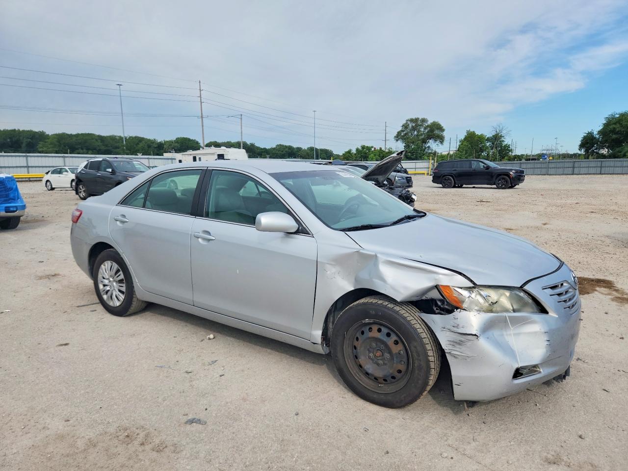 2007 Toyota Camry Le Silver vin: 4T1BE46K07U575790