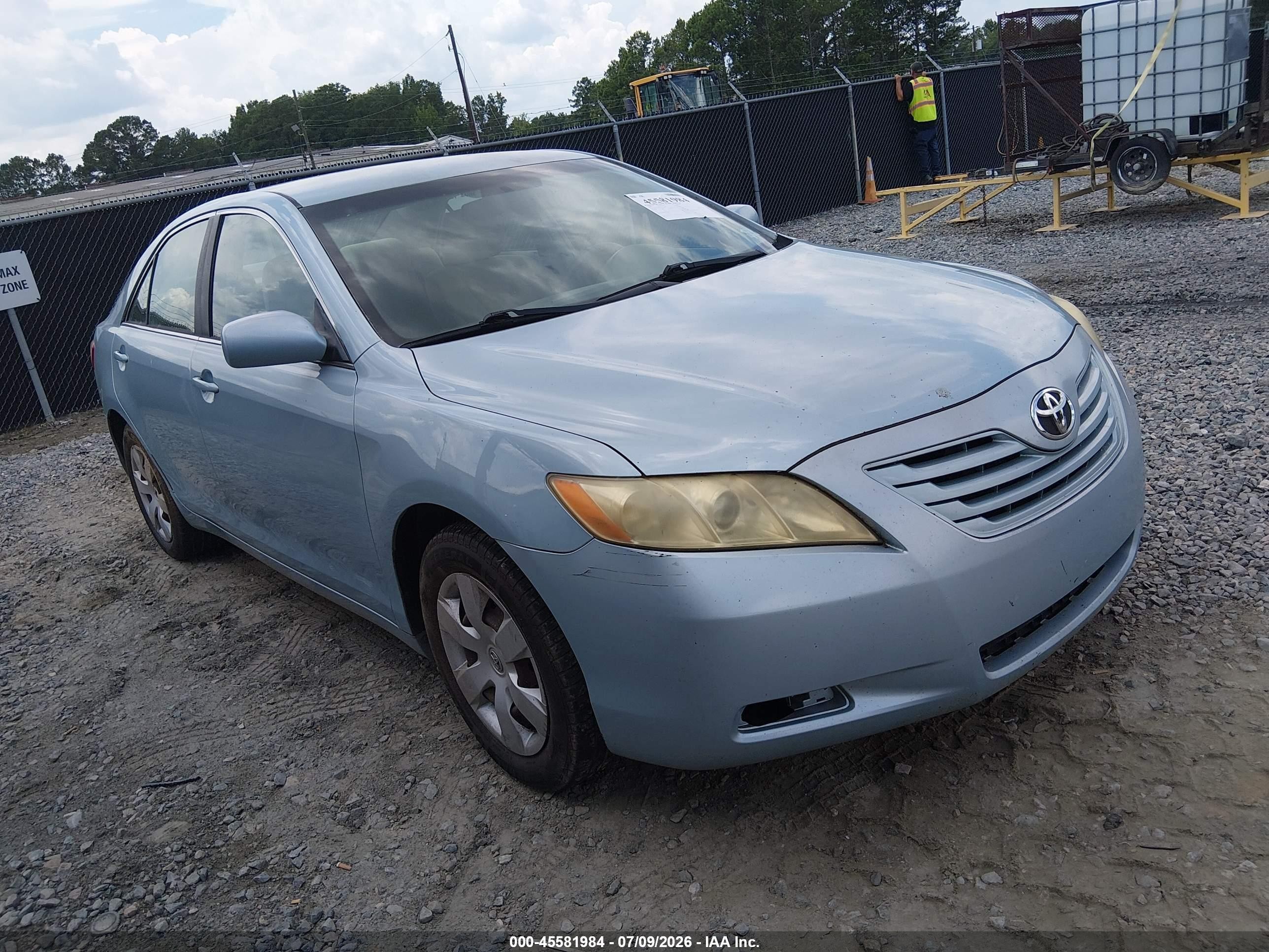 2007 Toyota Camry Ce/le/xle/se Blue vin: 4T1BE46K07U576423