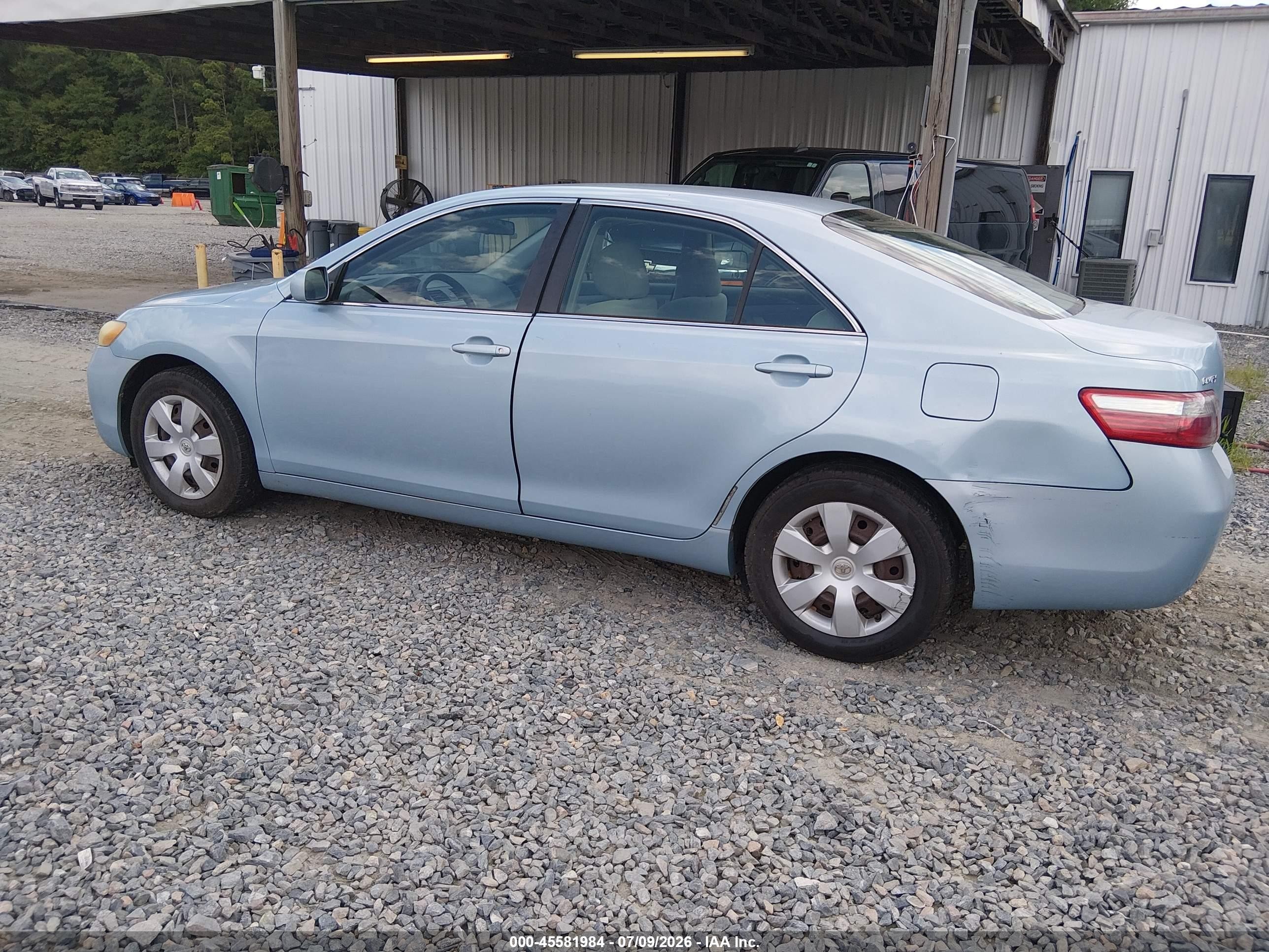 2007 Toyota Camry Ce/le/xle/se Blue vin: 4T1BE46K07U576423