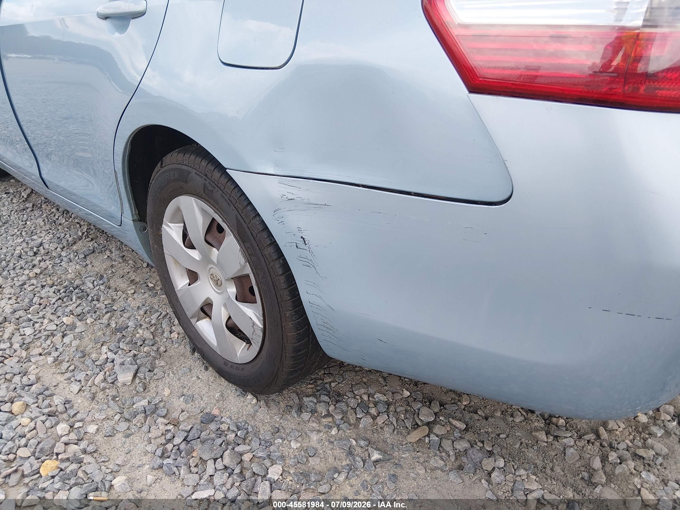 2007 Toyota Camry Ce/le/xle/se Blue vin: 4T1BE46K07U576423