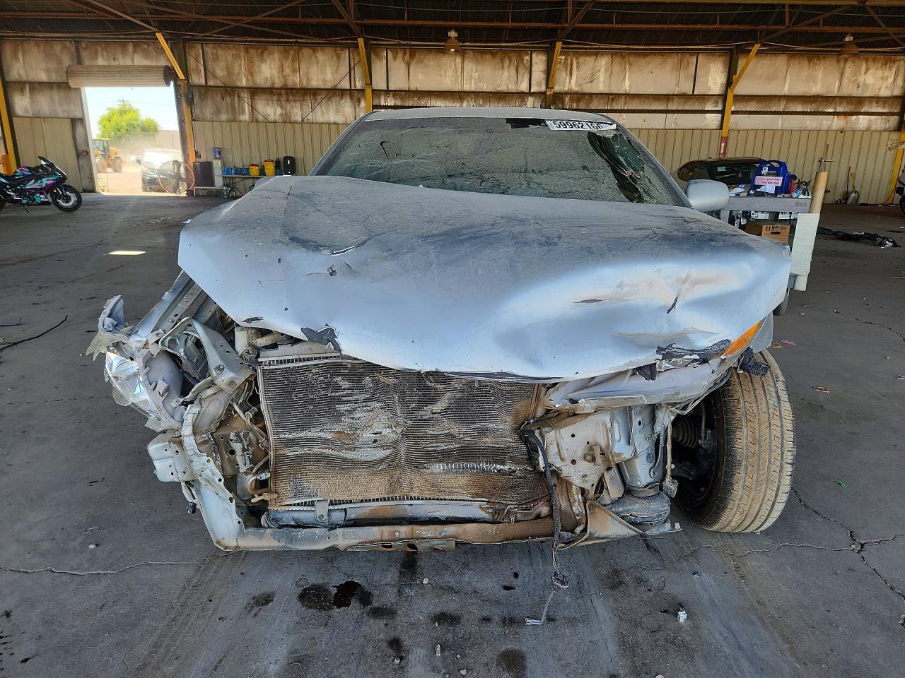 2007 Toyota Camry Le Silver vin: 4T1BE46K07U603796