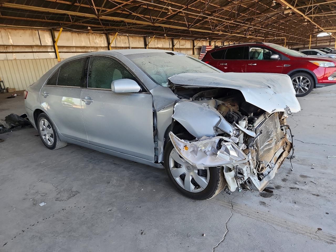 2007 Toyota Camry Le Silver vin: 4T1BE46K07U603796