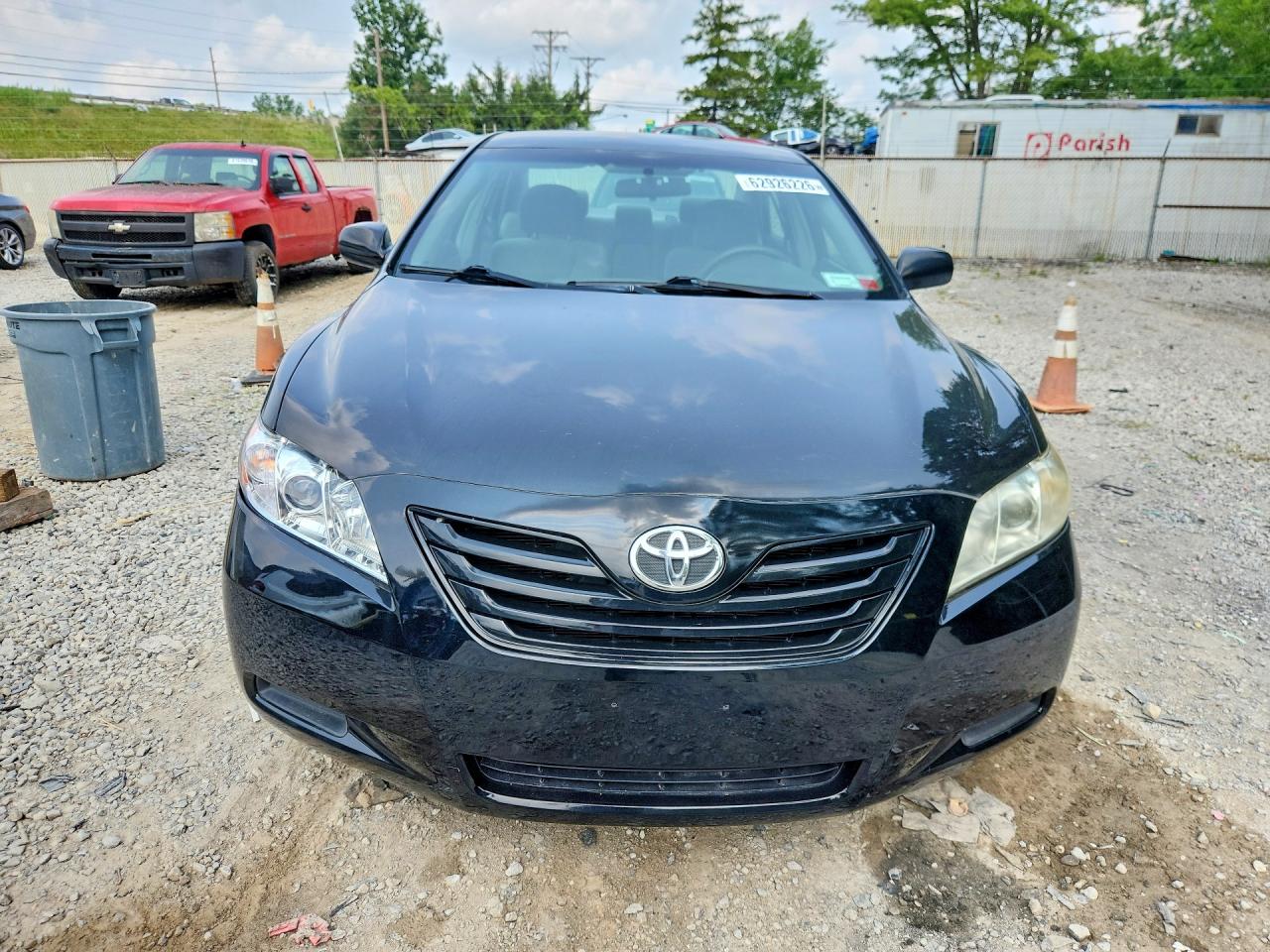 2007 Toyota Camry Le Черный vin: 4T1BE46K07U604818