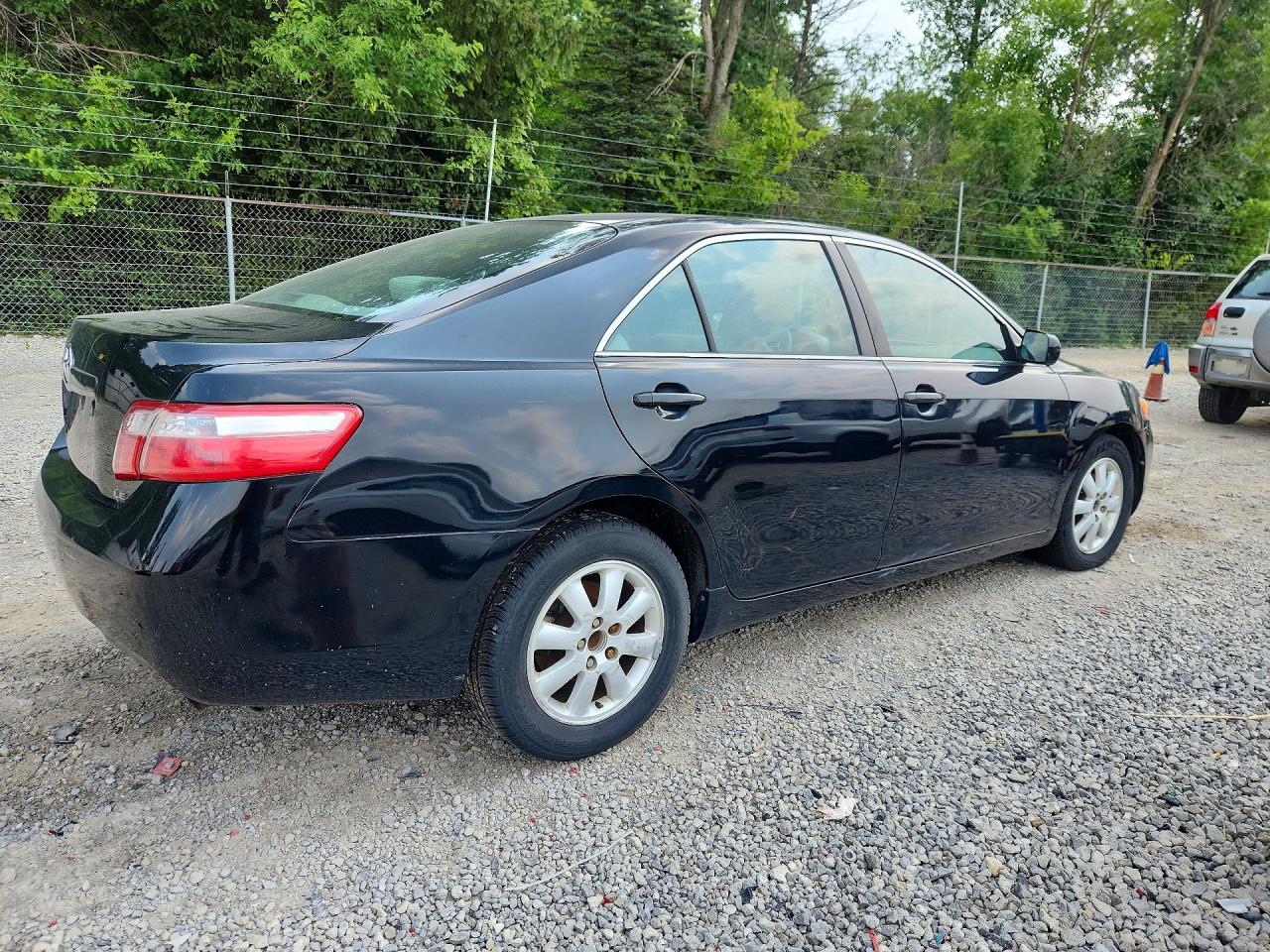 2007 Toyota Camry Le Черный vin: 4T1BE46K07U604818