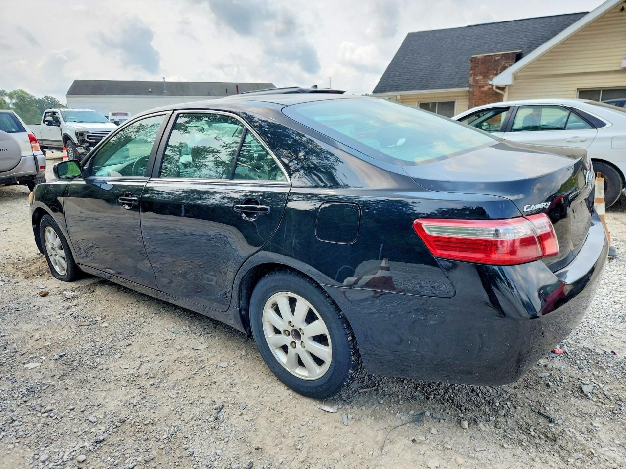 2007 Toyota Camry Le Черный vin: 4T1BE46K07U604818
