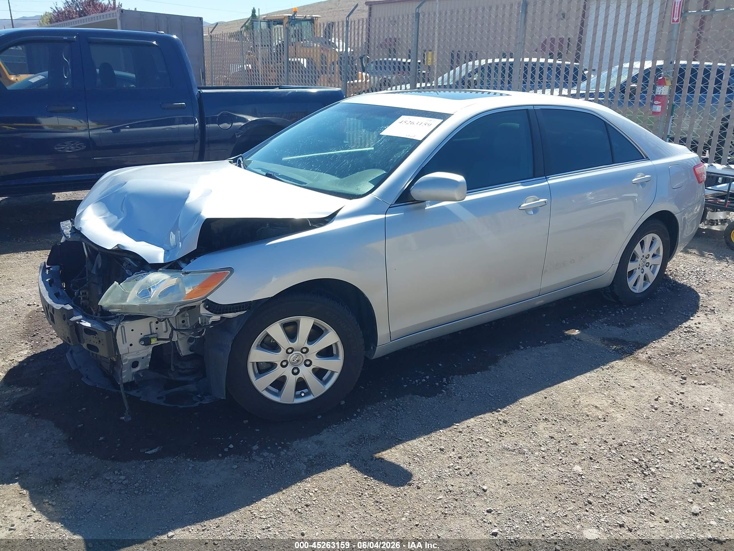 2007 Toyota Camry Xle Серебряный vin: 4T1BE46K07U610358