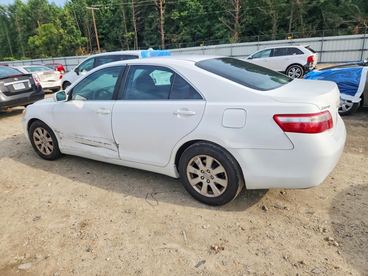 2007 Toyota Camry Xle Белый vin: 4T1BE46K07U612482