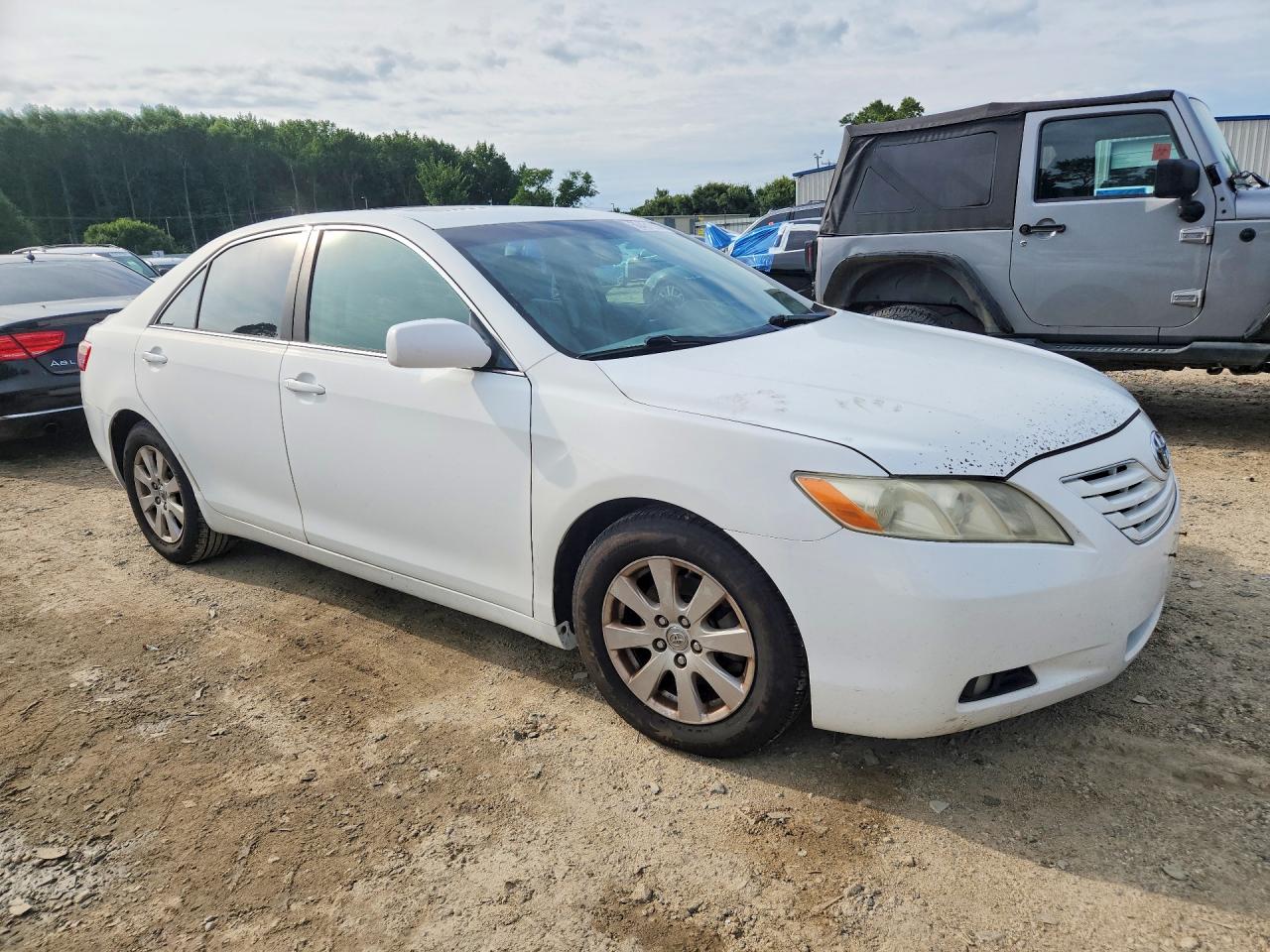 2007 Toyota Camry Xle Белый vin: 4T1BE46K07U612482