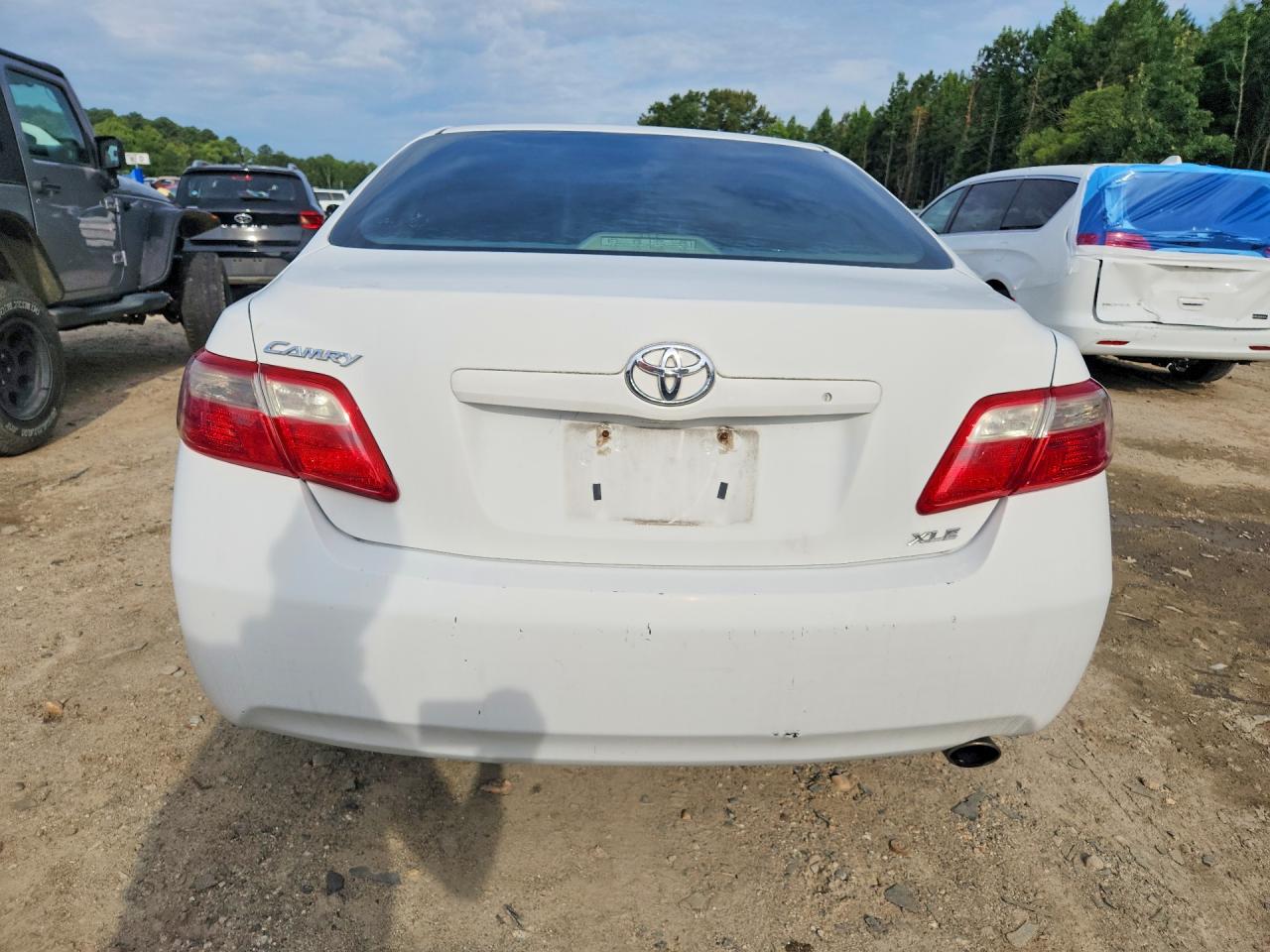 2007 Toyota Camry Xle Белый vin: 4T1BE46K07U612482
