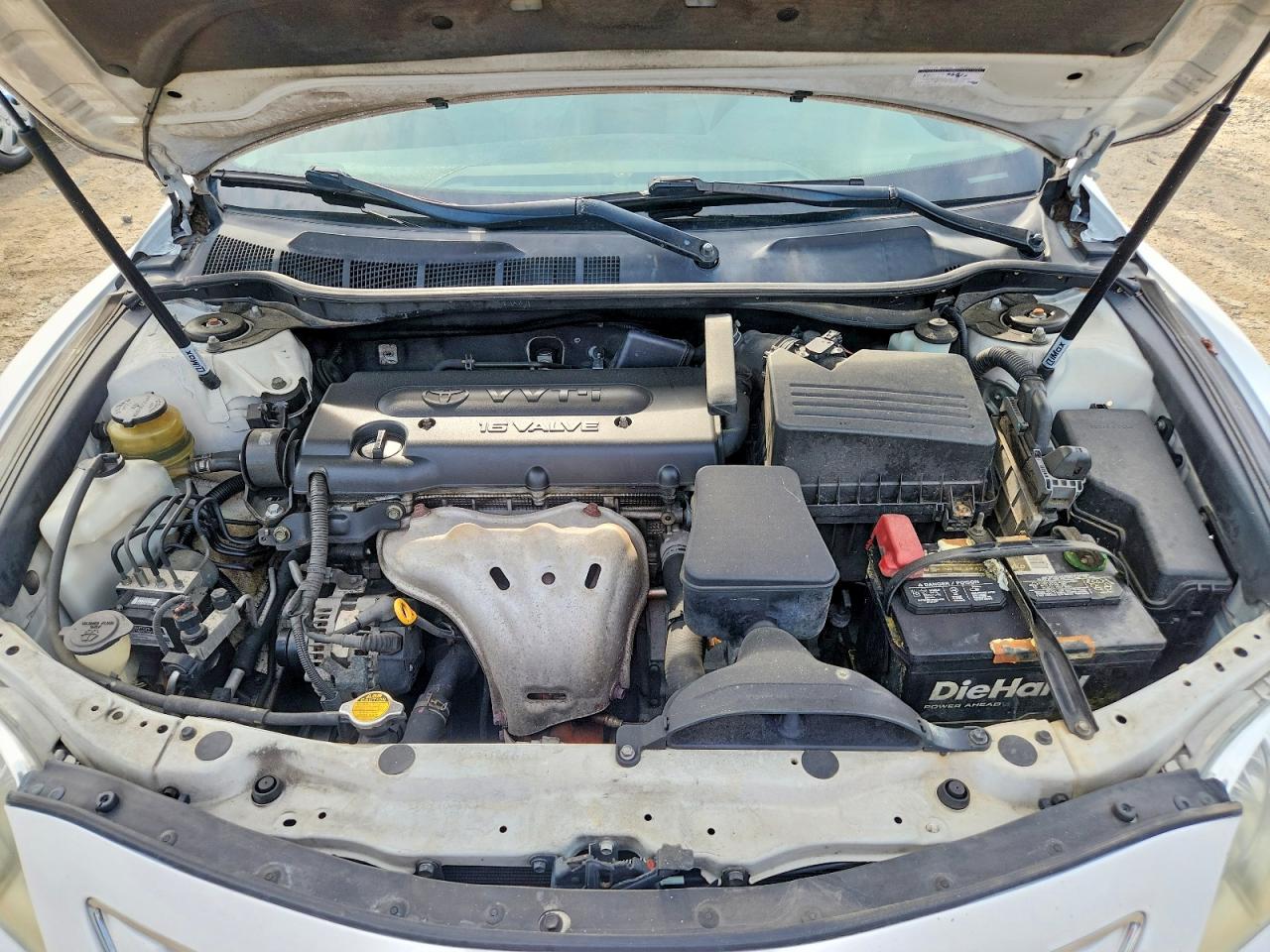 2007 Toyota Camry Xle Белый vin: 4T1BE46K07U612482