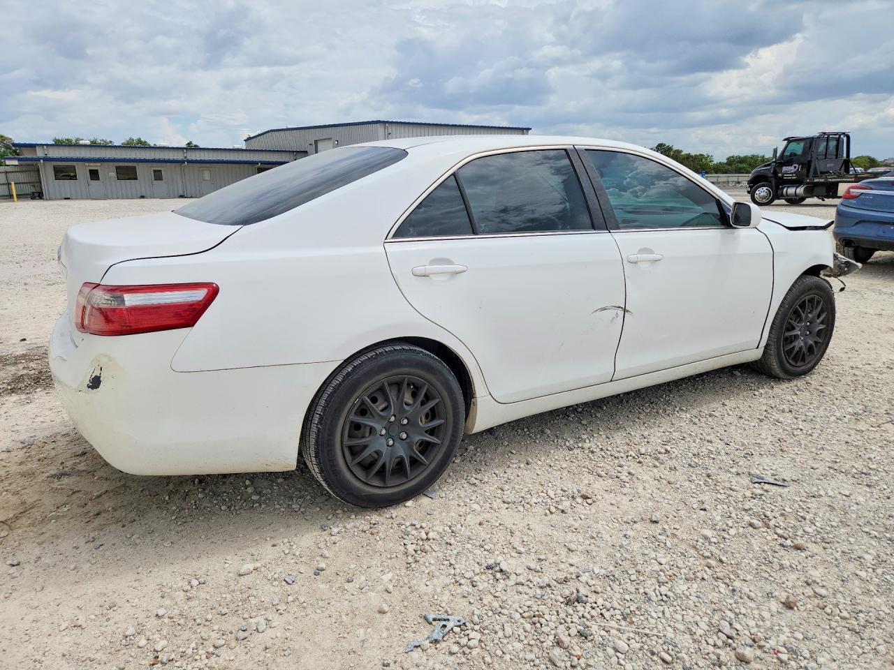 2007 Toyota Camry Le White vin: 4T1BE46K07U623224