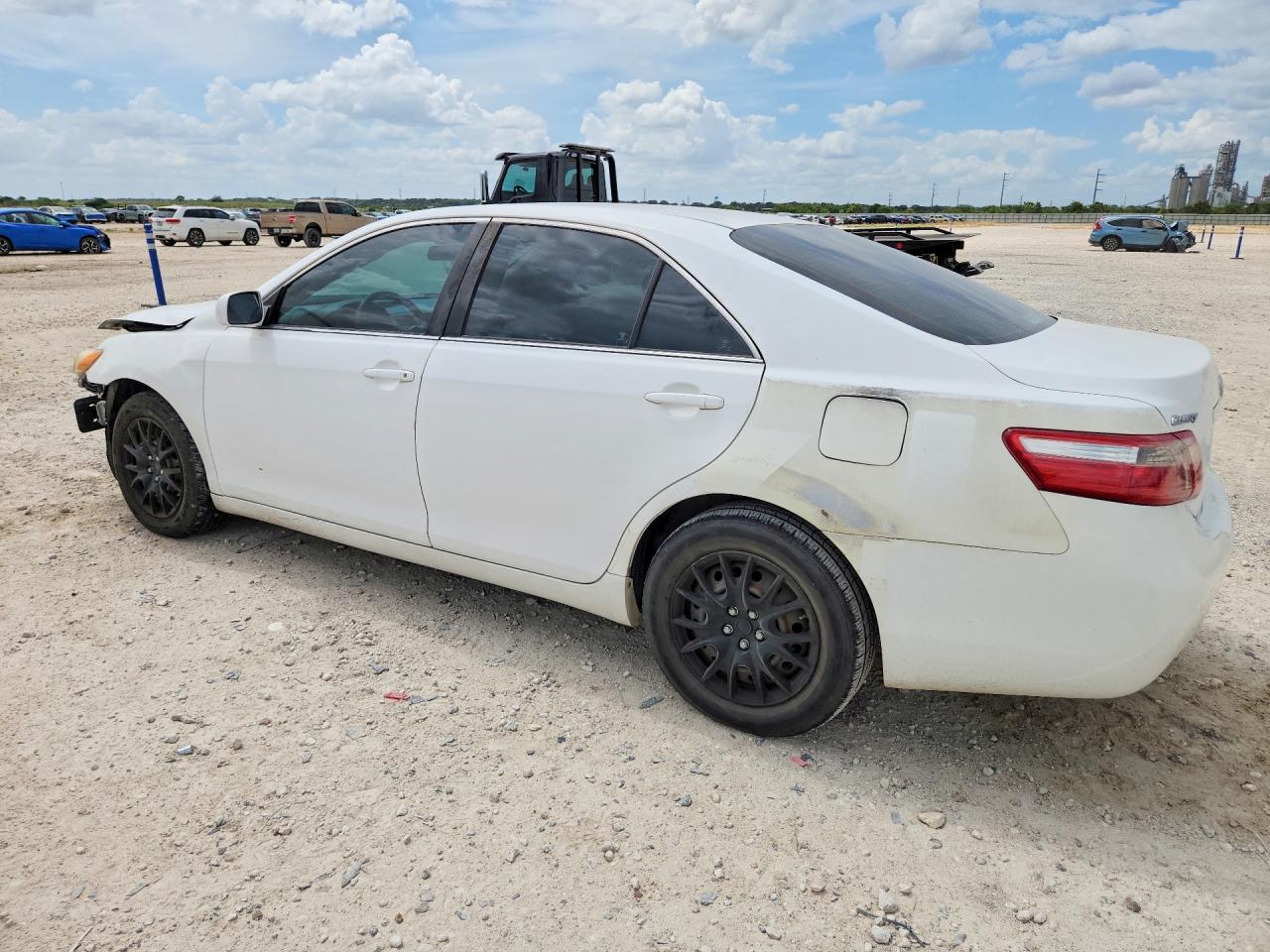 2007 Toyota Camry Le White vin: 4T1BE46K07U623224