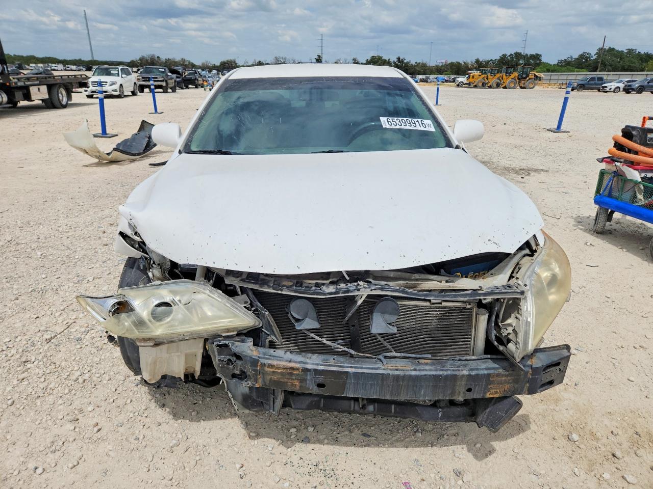 2007 Toyota Camry Le White vin: 4T1BE46K07U623224