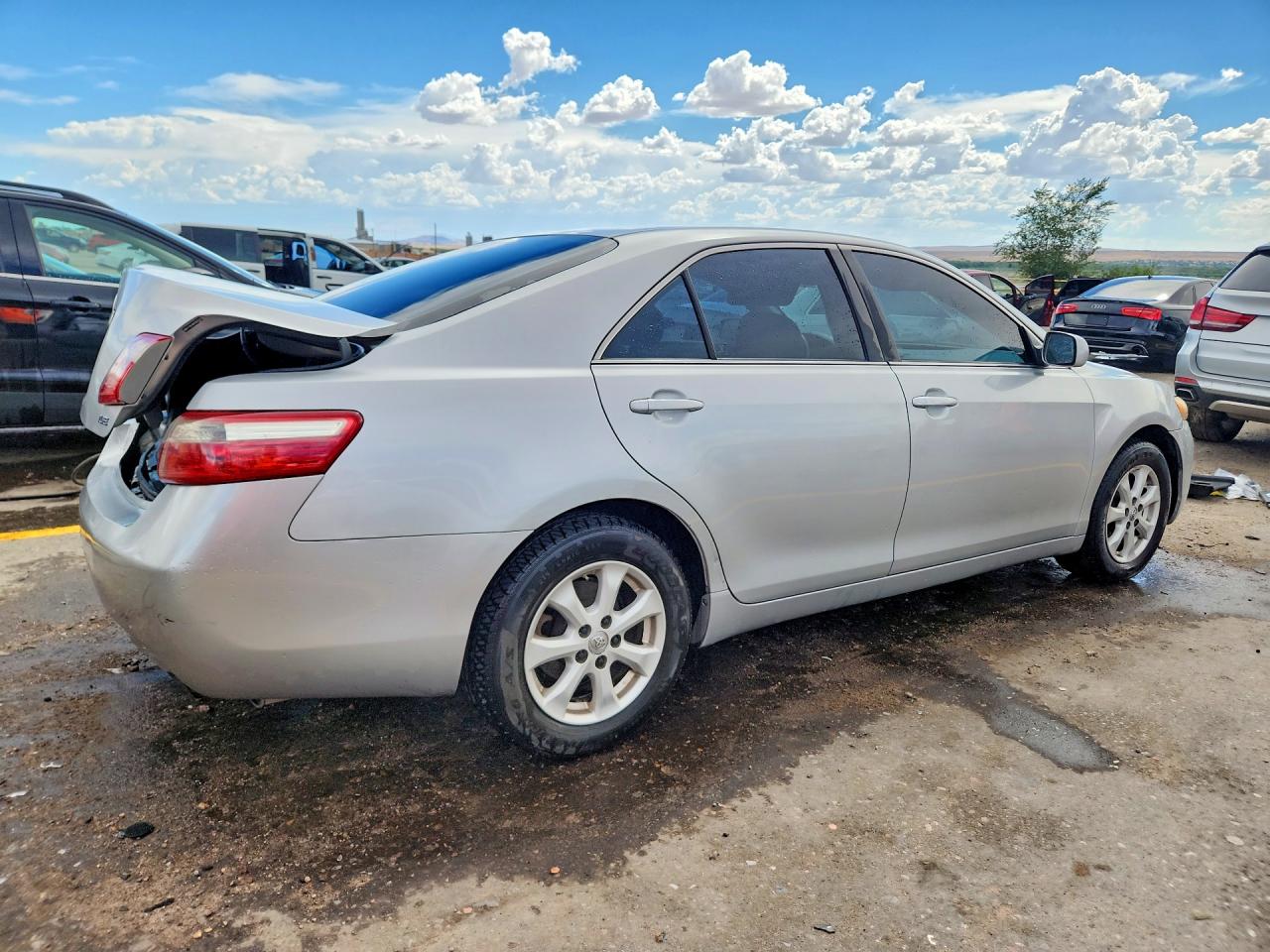 2007 Toyota Camry Le Silver vin: 4T1BE46K07U627161