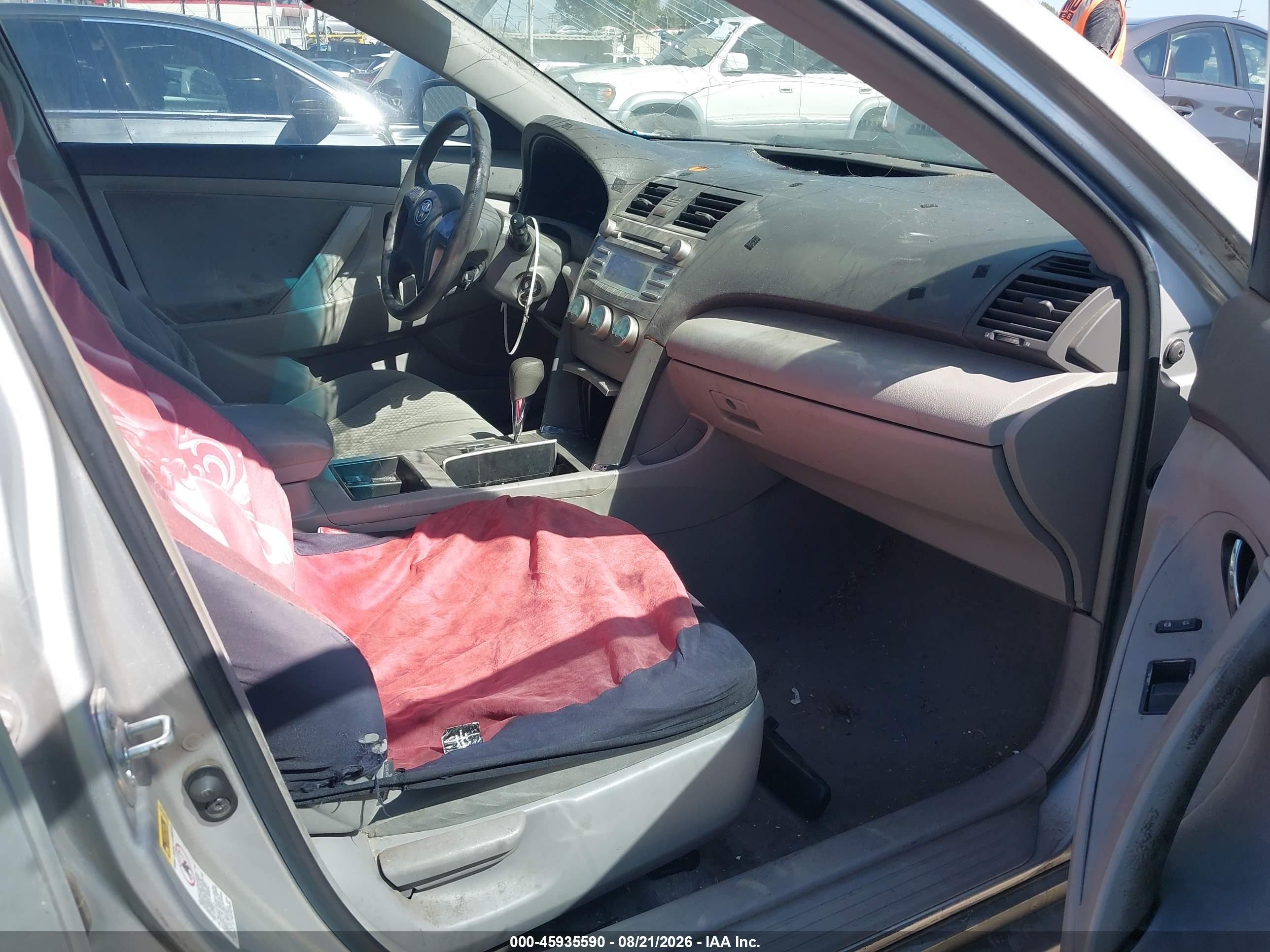 2007 Toyota Camry Ce Серебряный vin: 4T1BE46K07U639455