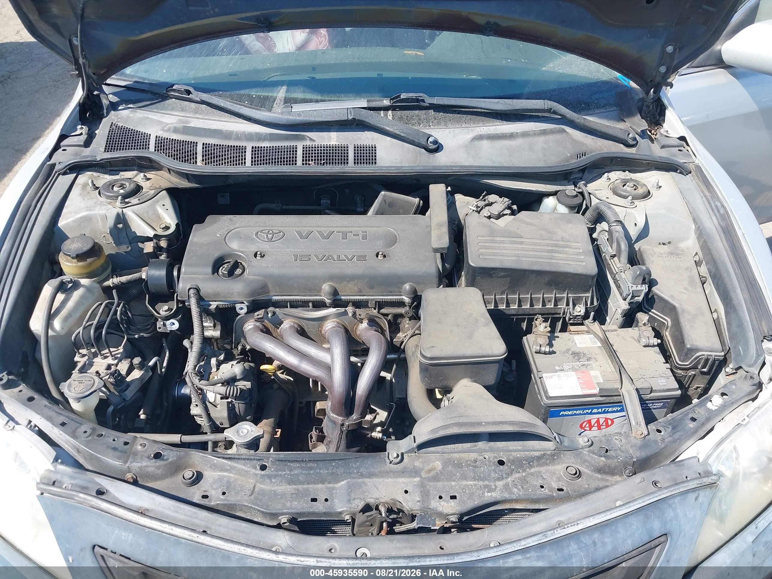 2007 Toyota Camry Ce Серебряный vin: 4T1BE46K07U639455