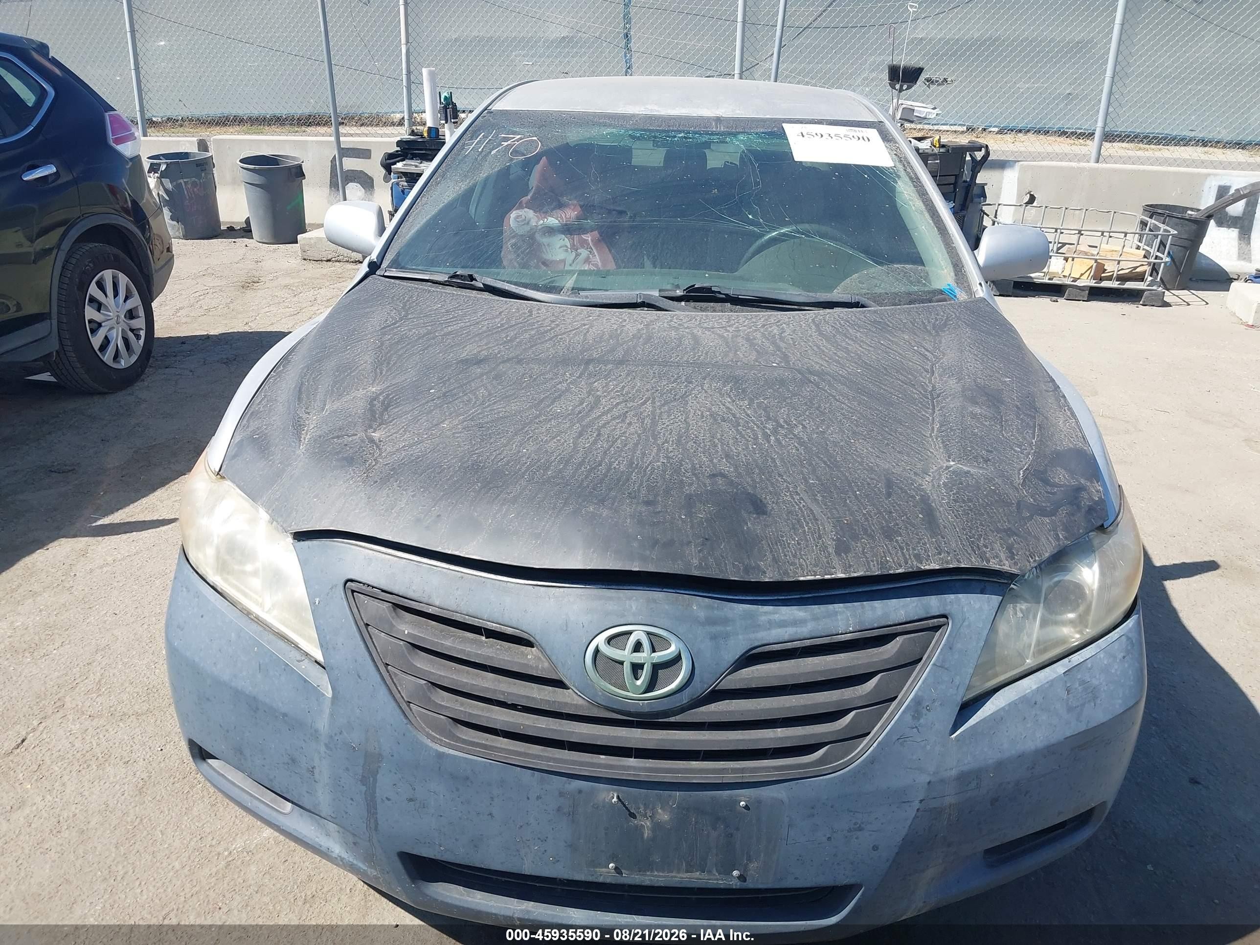 2007 Toyota Camry Ce Серебряный vin: 4T1BE46K07U639455