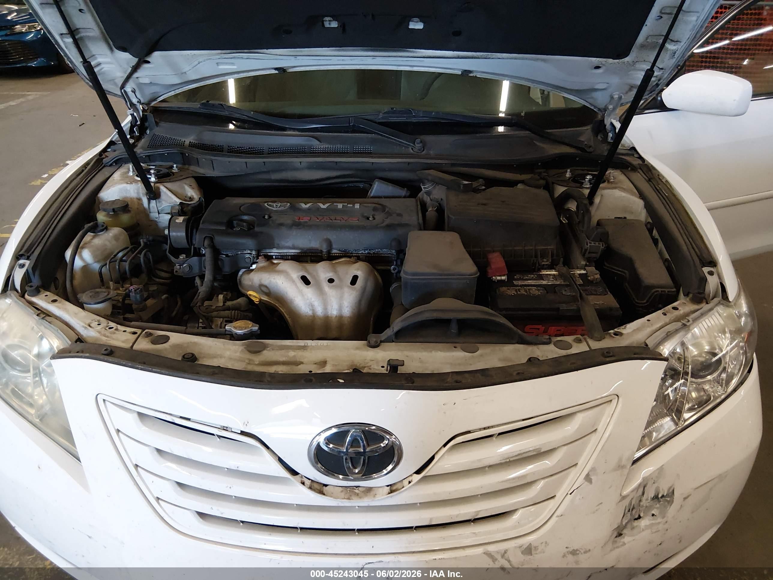 2007 Toyota Camry Le White vin: 4T1BE46K07U640976