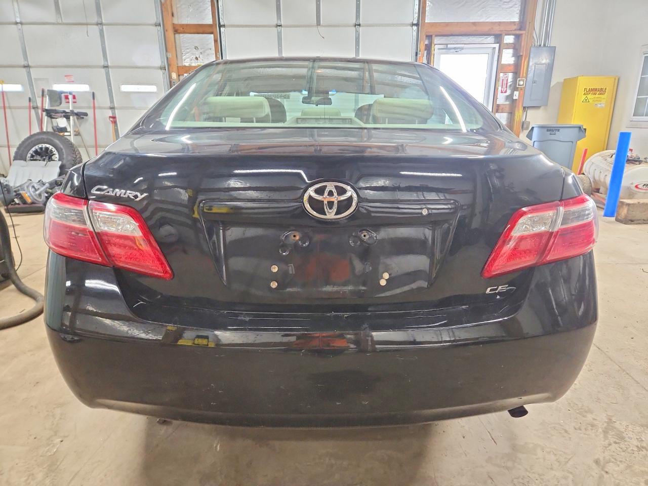 2007 Toyota Camry Ce Black vin: 4T1BE46K07U643098