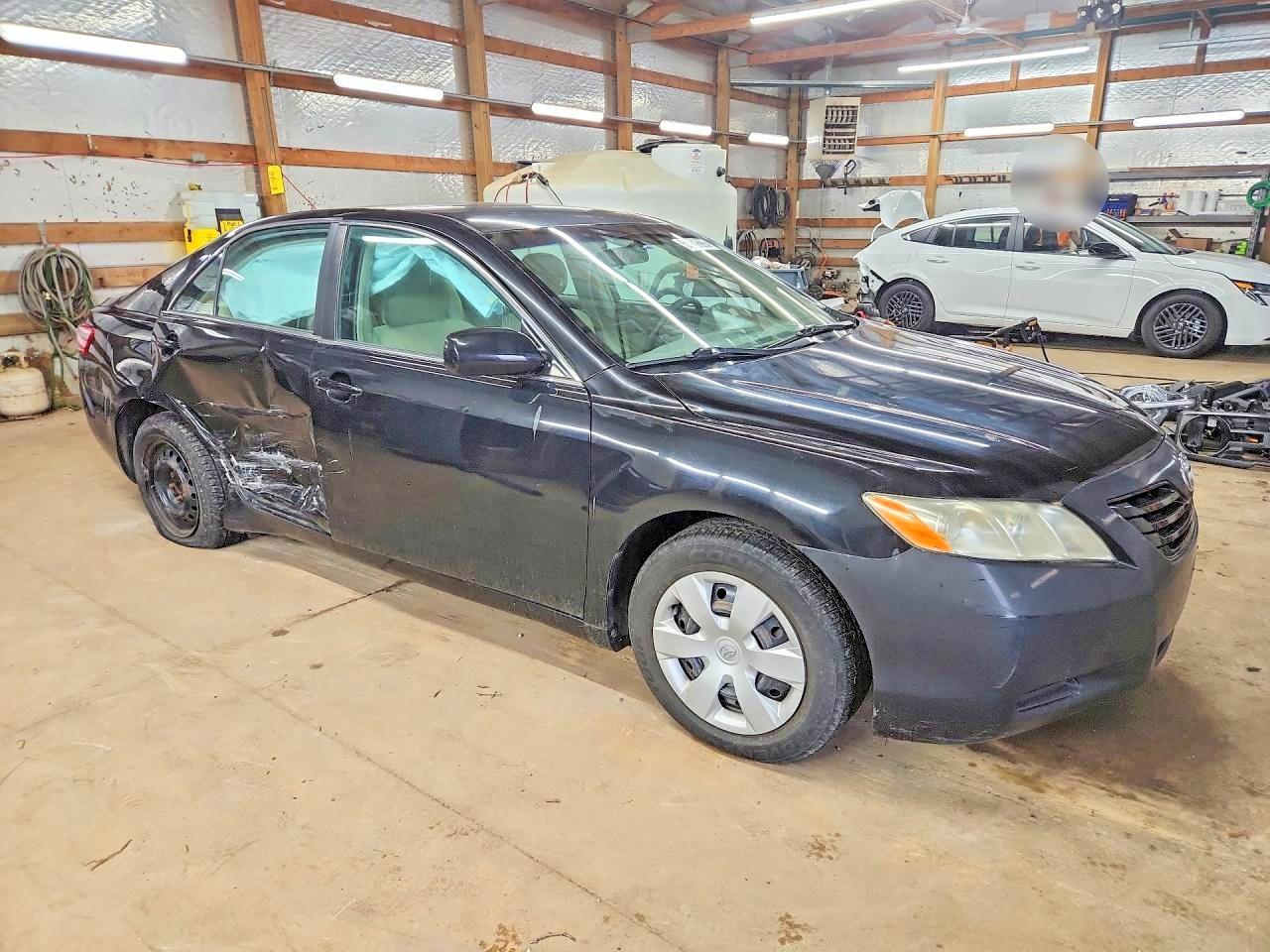 2007 Toyota Camry Ce Black vin: 4T1BE46K07U643098