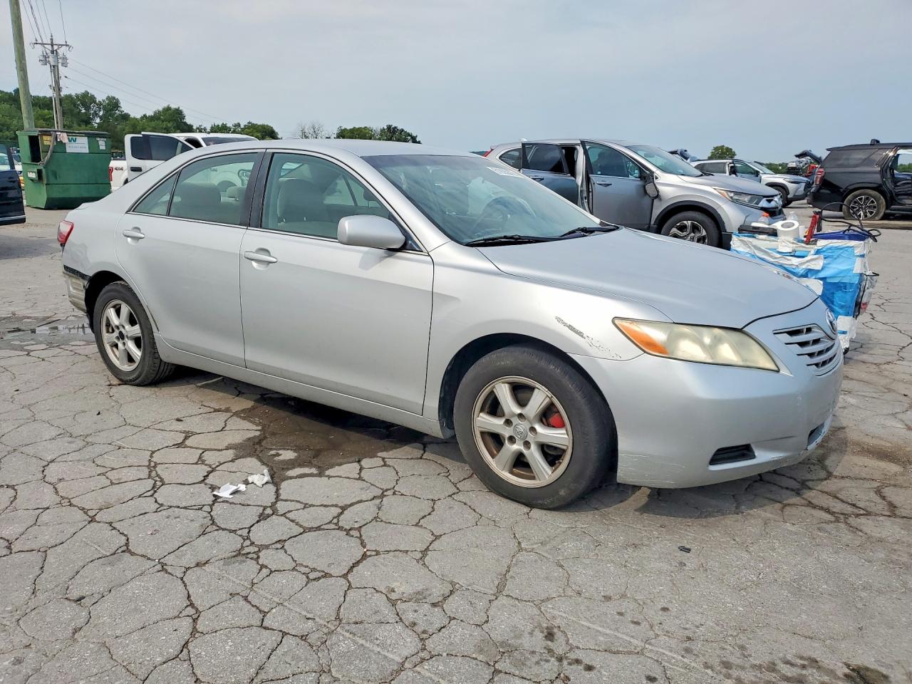 2007 Toyota Camry Le Серебряный vin: 4T1BE46K07U646504