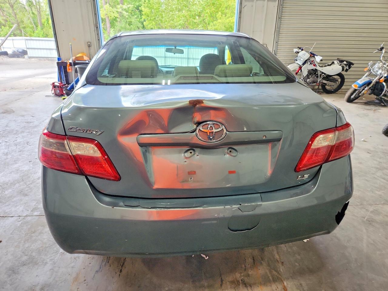 2007 Toyota Camry Le Green vin: 4T1BE46K07U662217