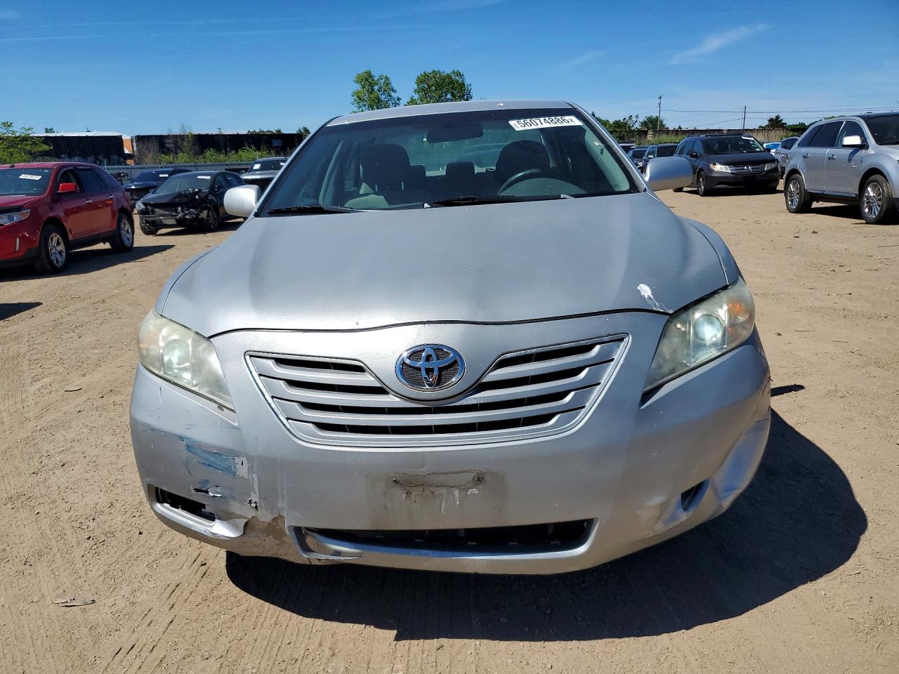 2007 Toyota Camry Le Серебряный vin: 4T1BE46K07U663660