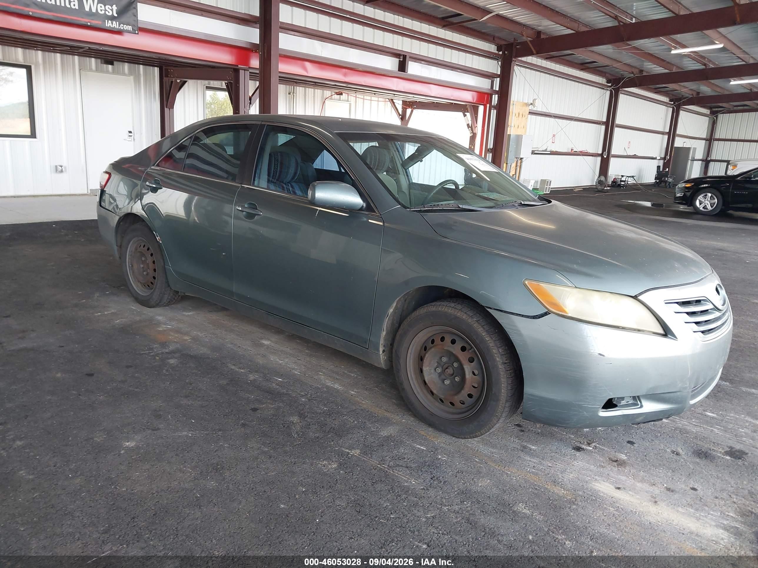 2007 Toyota Camry Le Light Blue vin: 4T1BE46K07U664341