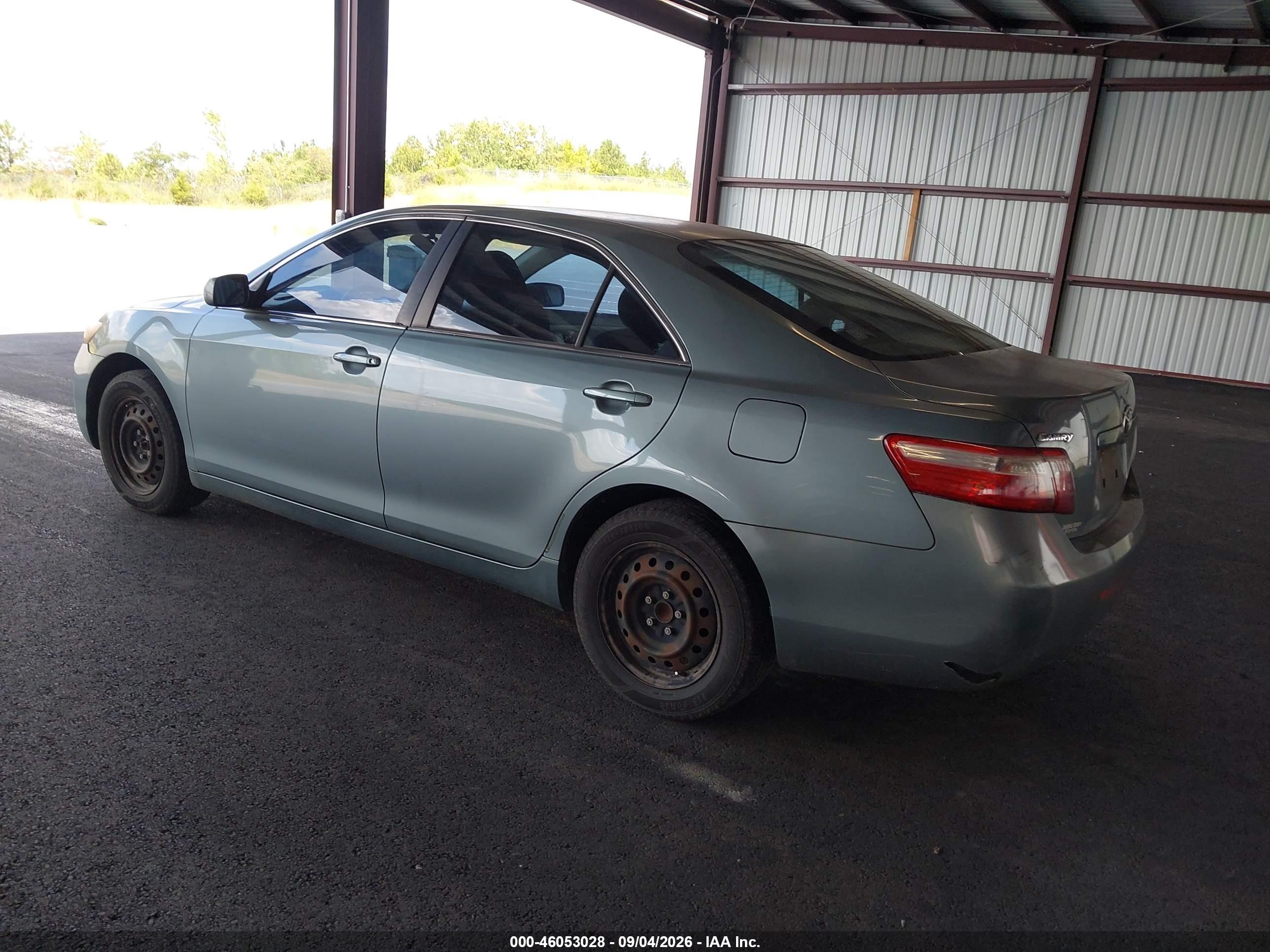 2007 Toyota Camry Le Light Blue vin: 4T1BE46K07U664341