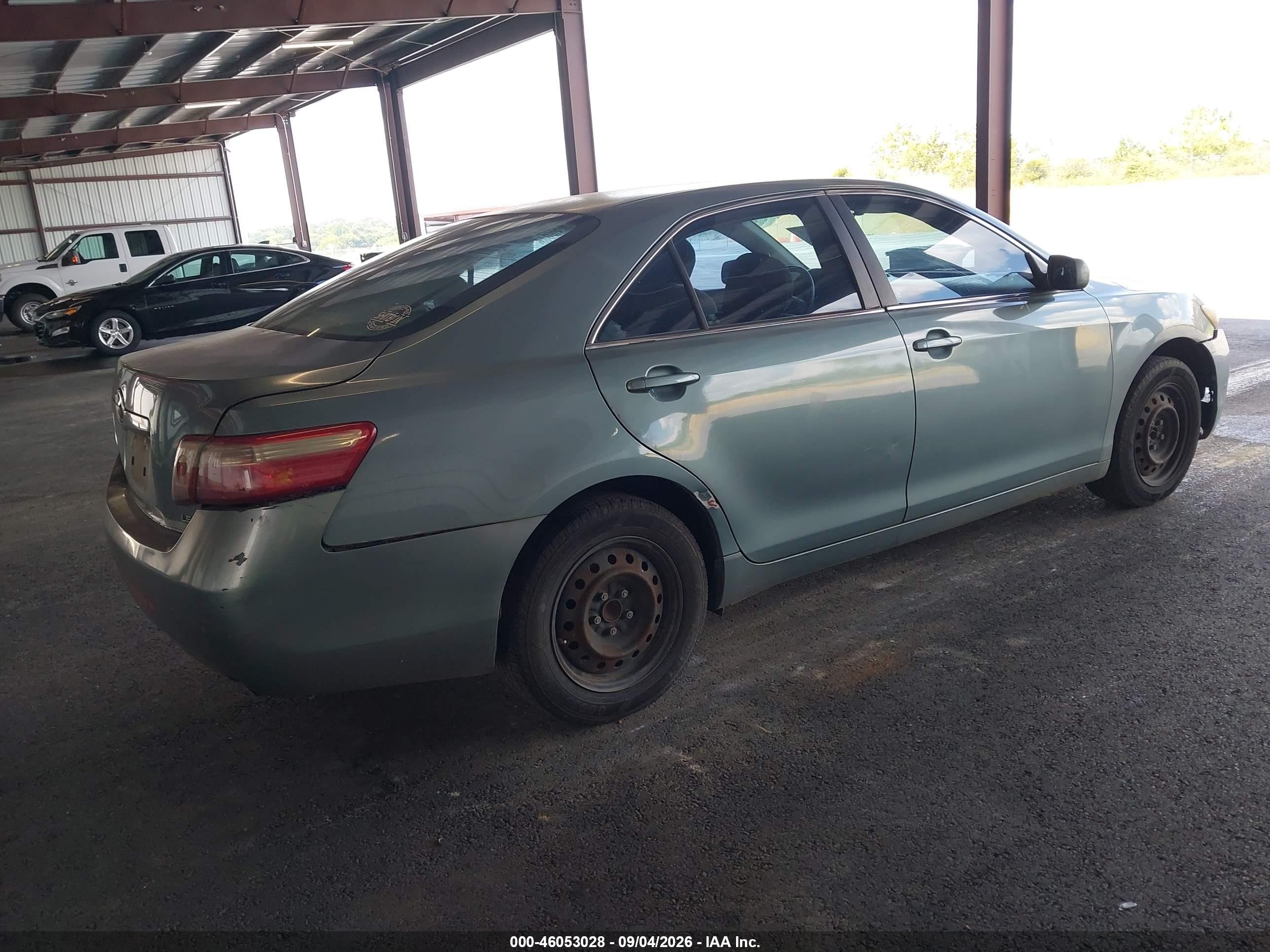 2007 Toyota Camry Le Light Blue vin: 4T1BE46K07U664341