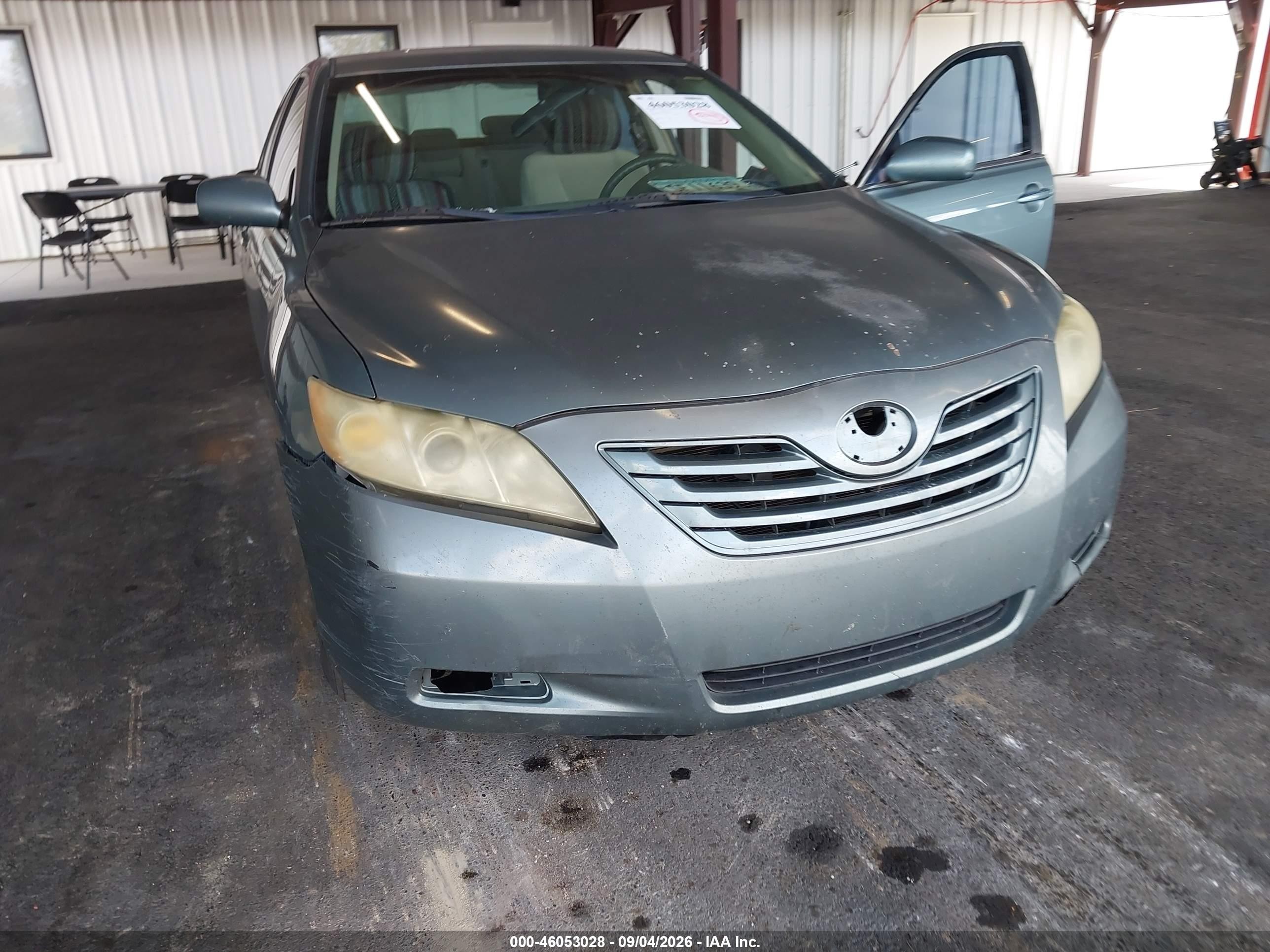 2007 Toyota Camry Le Light Blue vin: 4T1BE46K07U664341