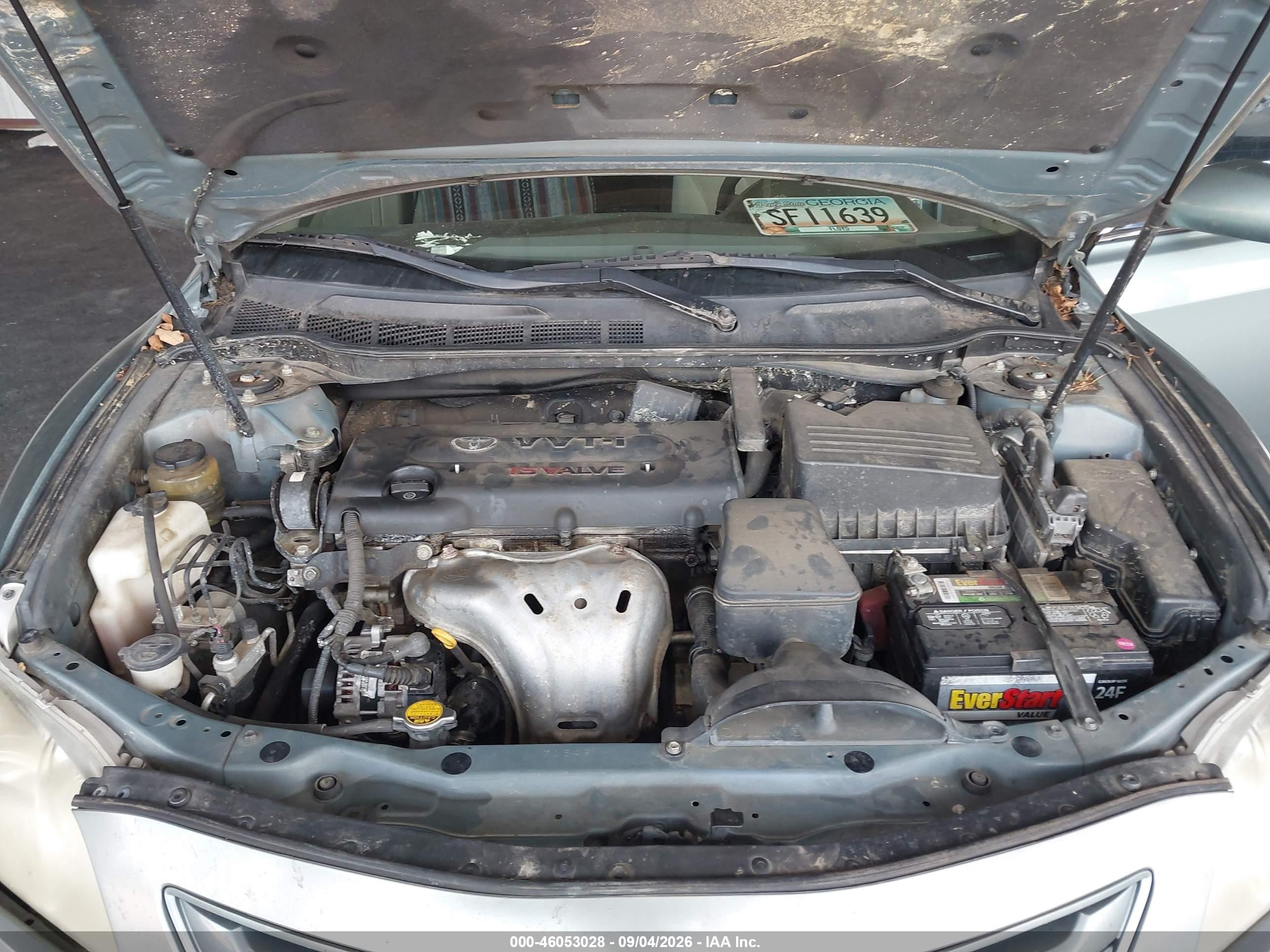 2007 Toyota Camry Le Light Blue vin: 4T1BE46K07U664341