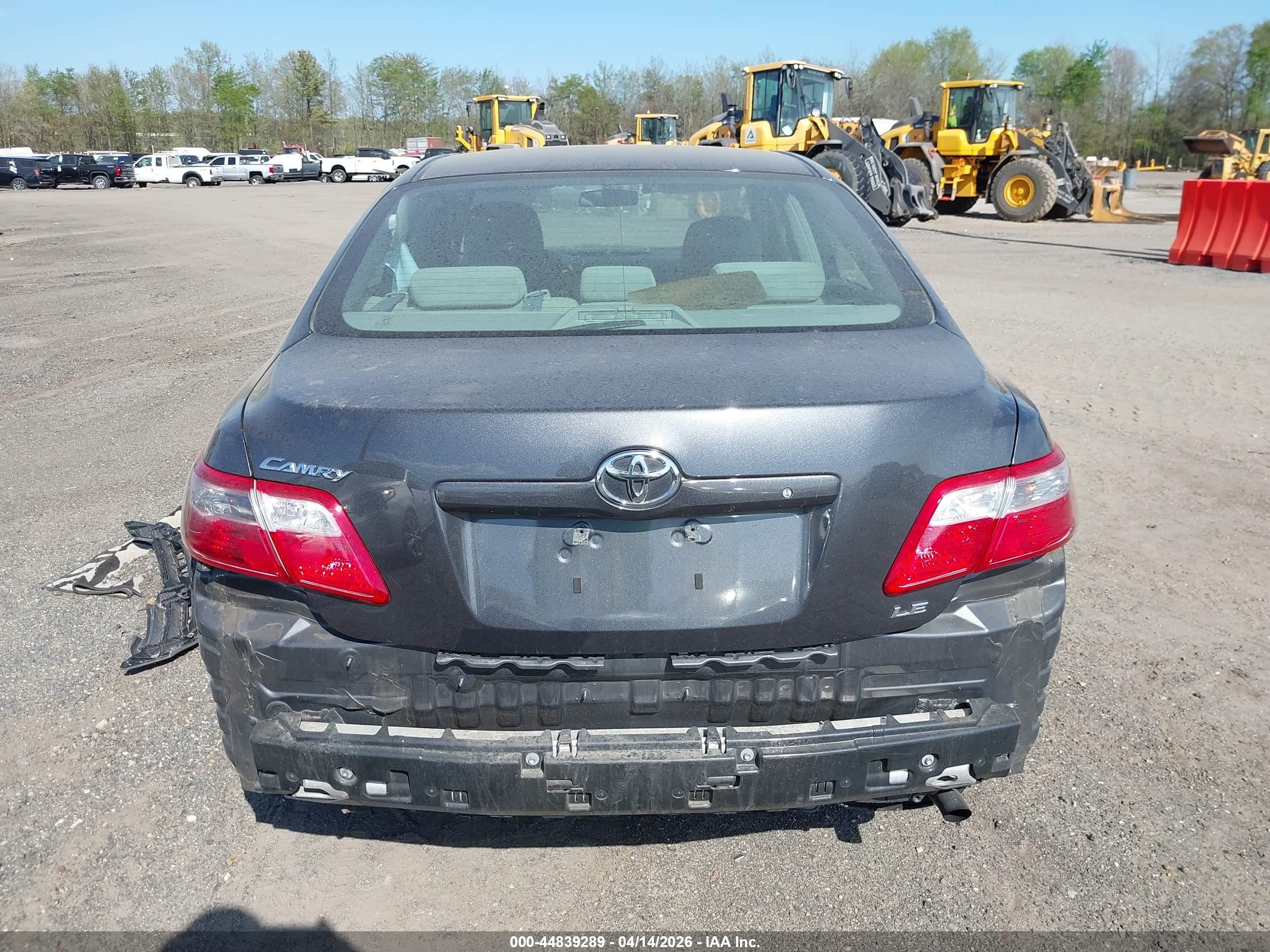 2007 Toyota Camry Ce/le/xle/se Gray vin: 4T1BE46K07U676117