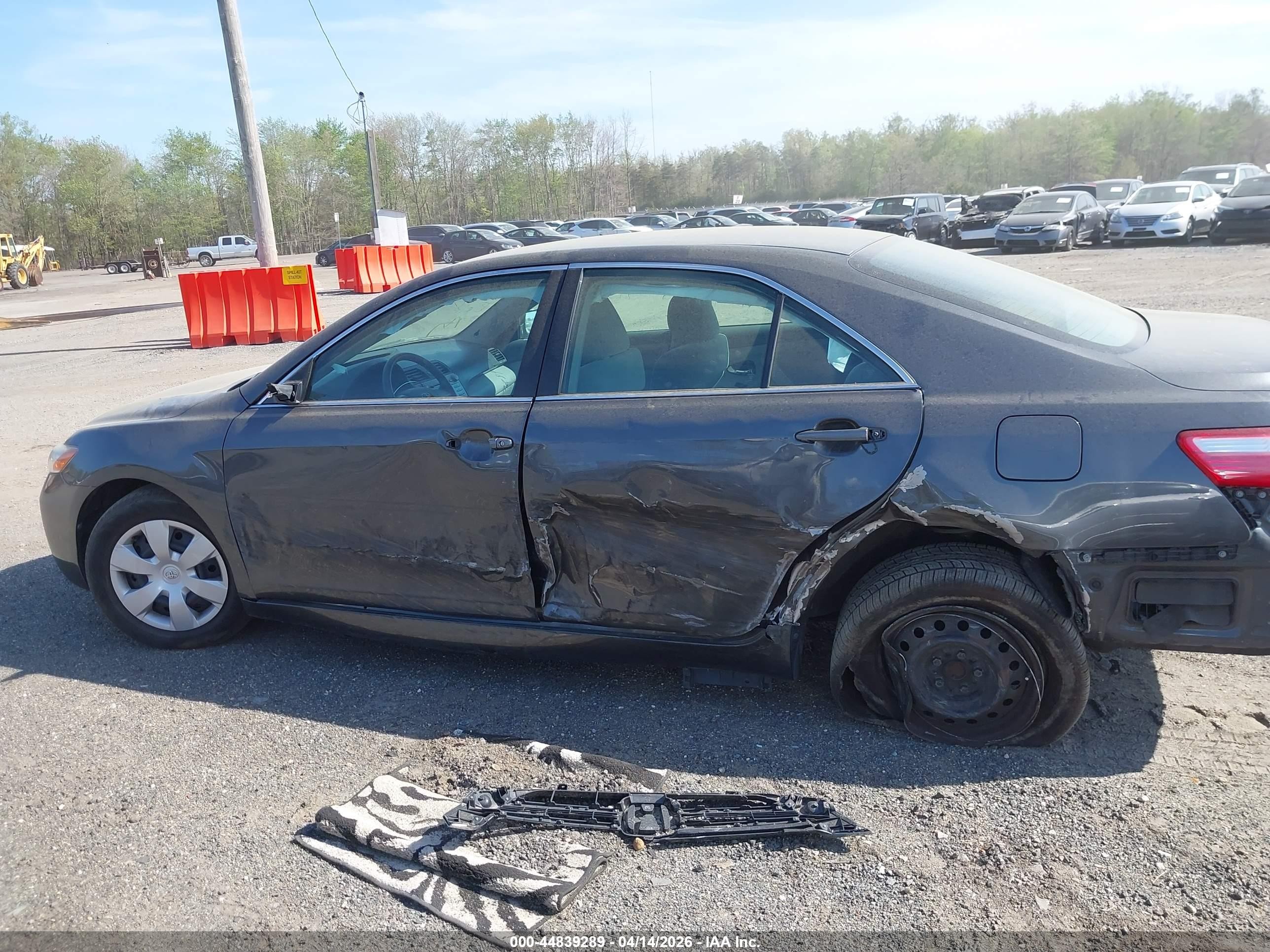 2007 Toyota Camry Ce/le/xle/se Gray vin: 4T1BE46K07U676117