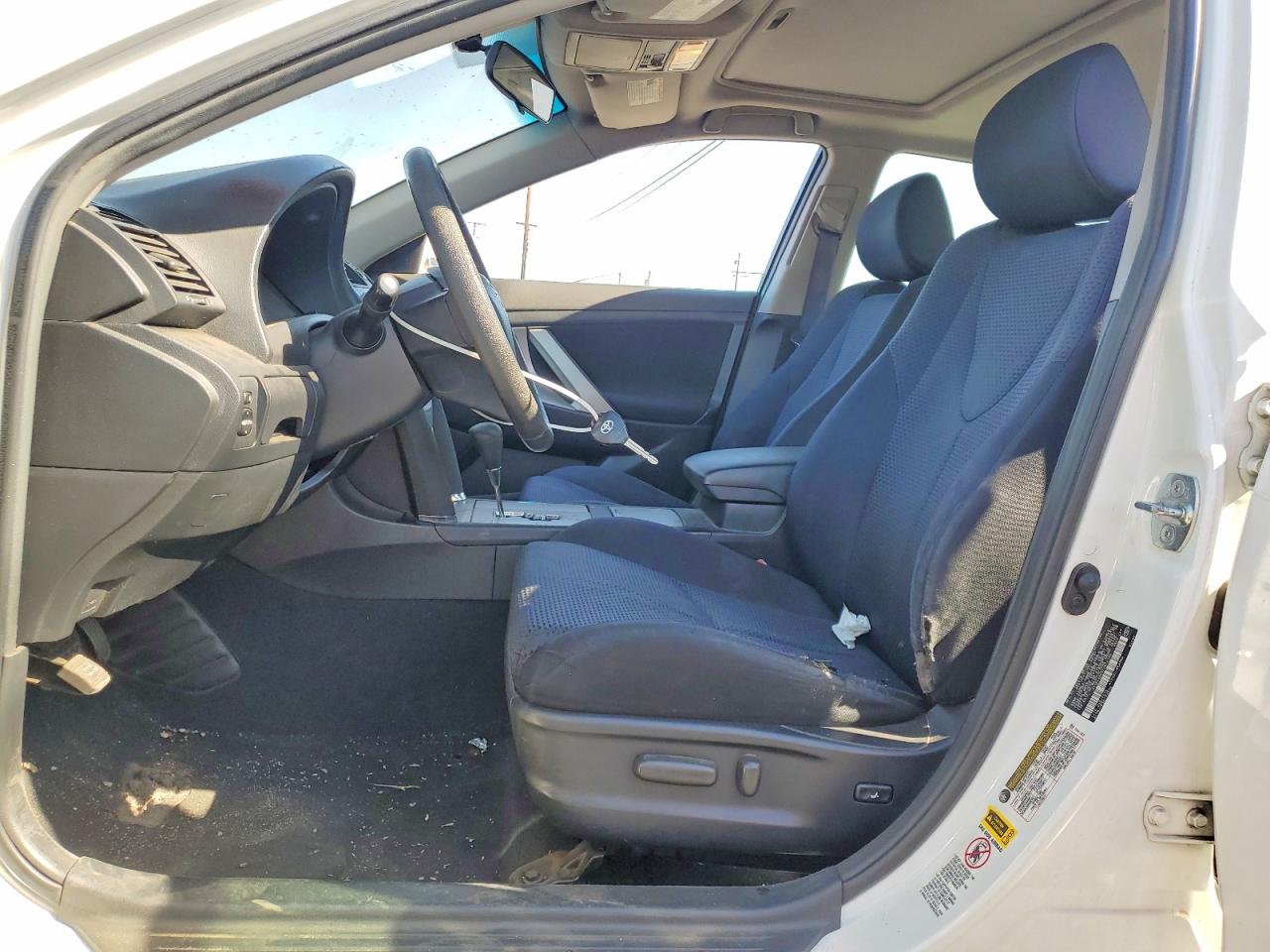 2007 Toyota Camry Se Белый vin: 4T1BE46K07U676196