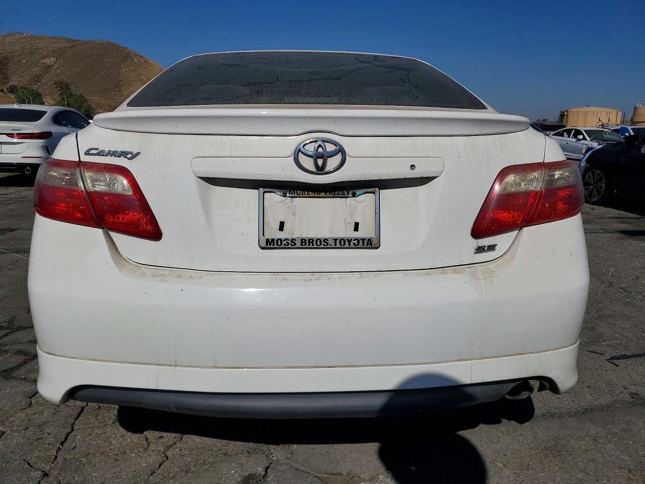 2007 Toyota Camry Se Белый vin: 4T1BE46K07U676196