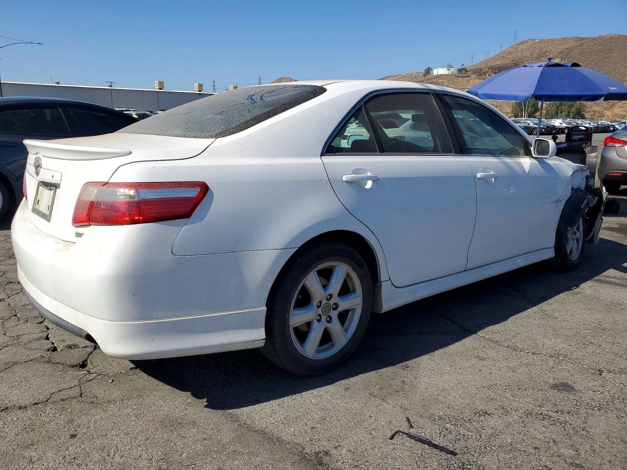 2007 Toyota Camry Se Белый vin: 4T1BE46K07U676196