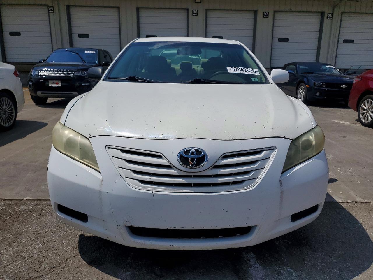 2007 Toyota Camry Le White vin: 4T1BE46K07U689157