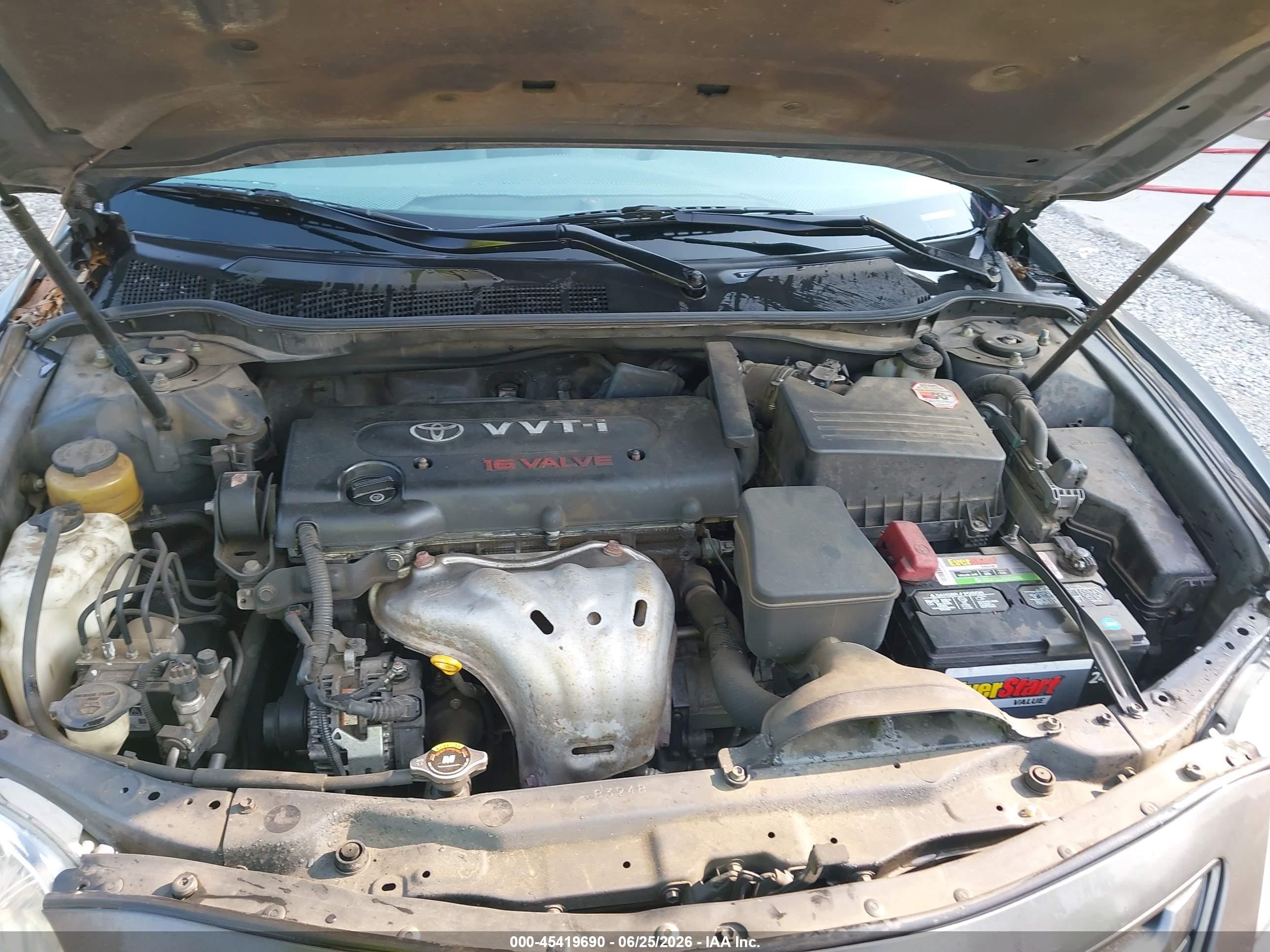 2007 Toyota Camry Le Серый vin: 4T1BE46K07U699395