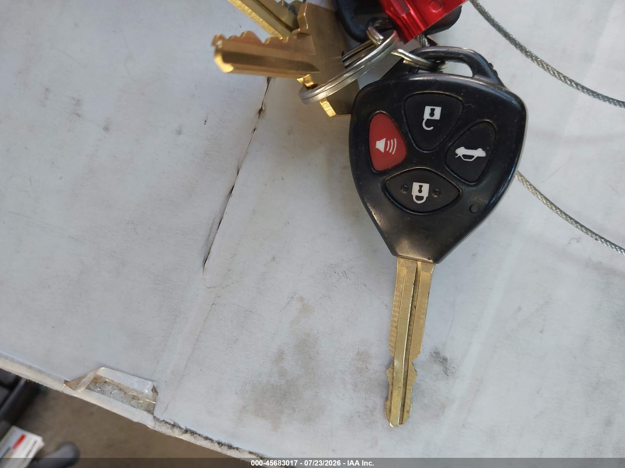 2007 Toyota Camry Le Gold vin: 4T1BE46K07U724246