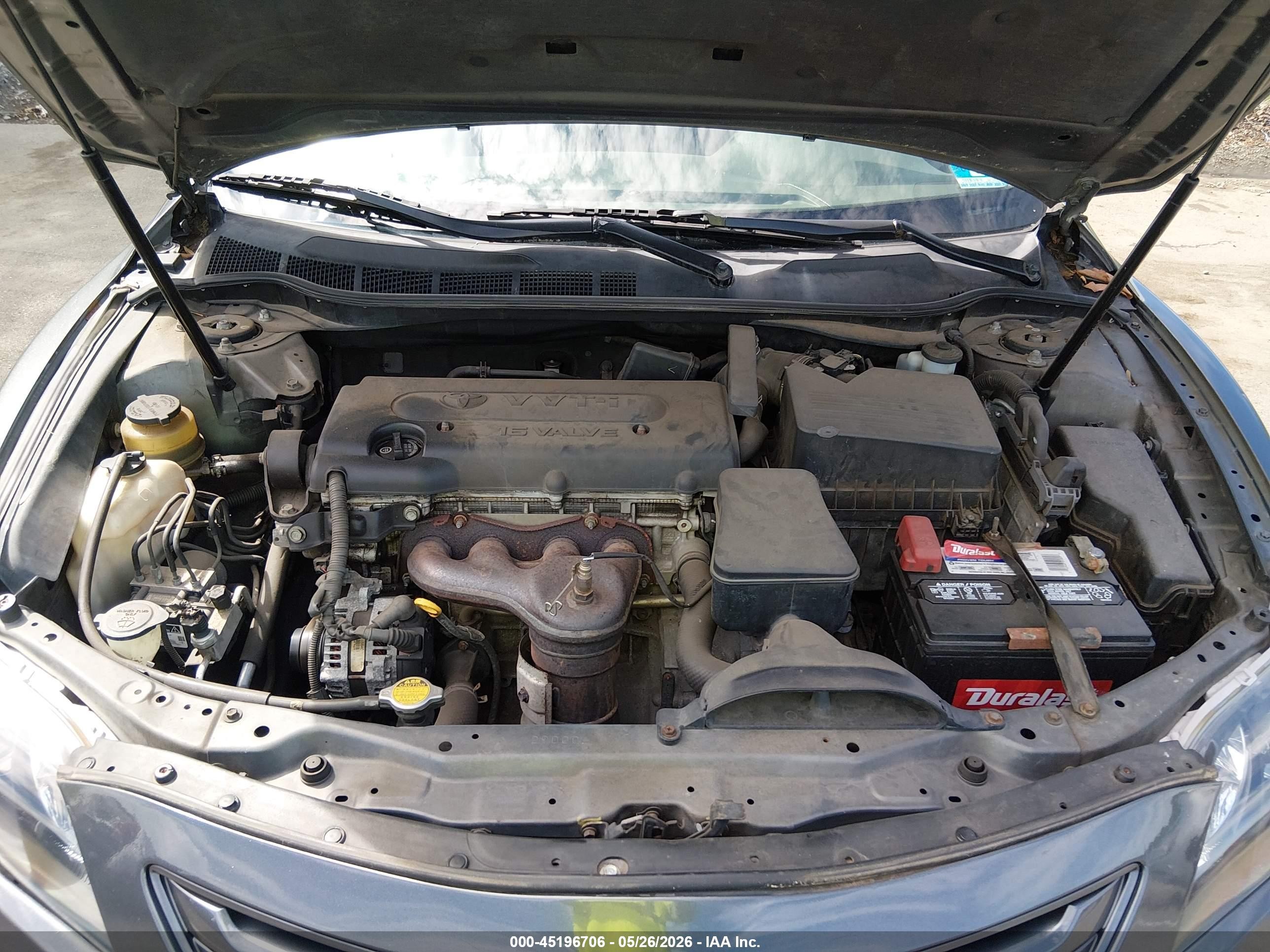 2008 Toyota Camry Le Gray vin: 4T1BE46K08U203108