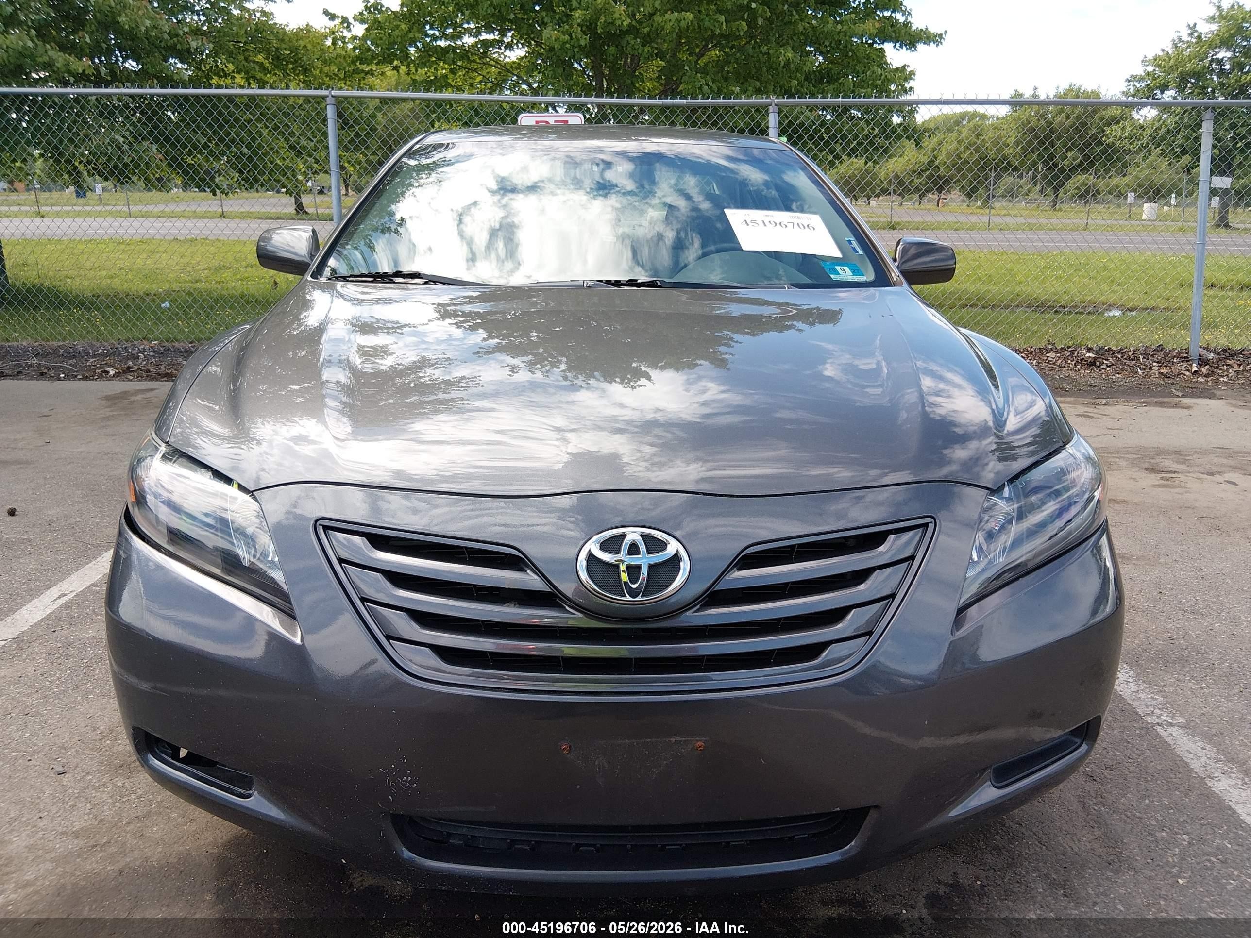 2008 Toyota Camry Le Gray vin: 4T1BE46K08U203108