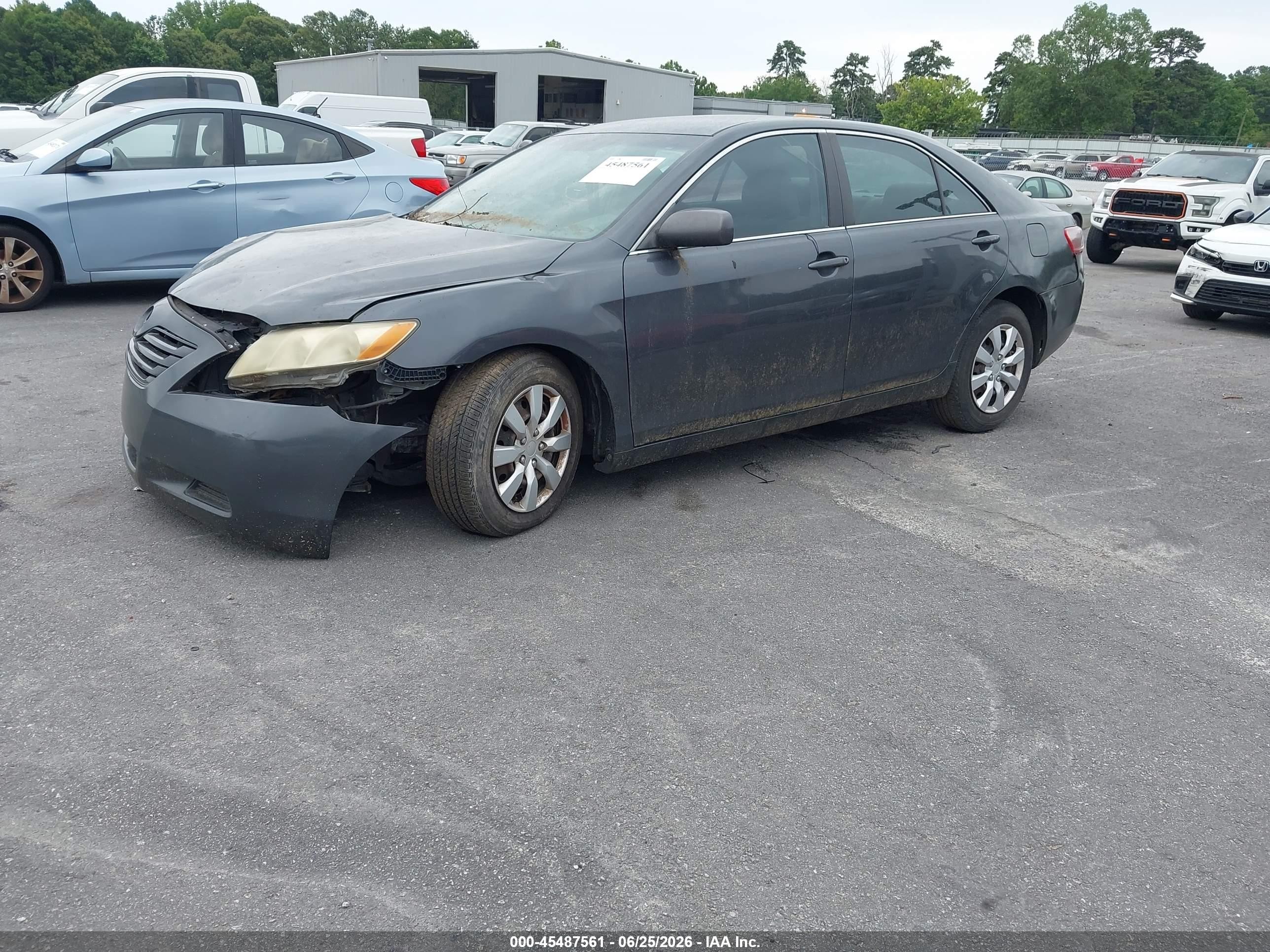 2008 Toyota Camry Le Серый vin: 4T1BE46K08U206445