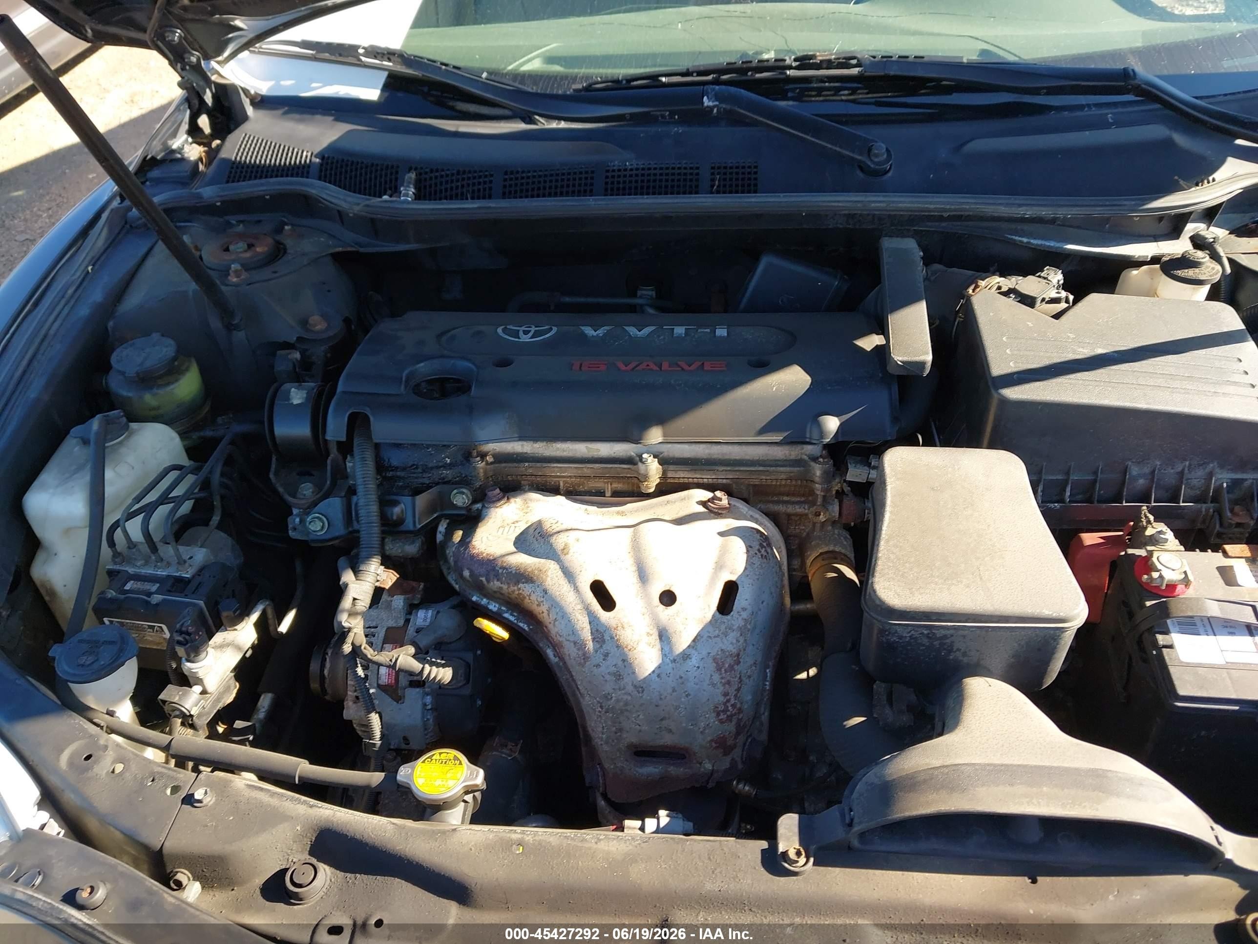 2008 Toyota Camry Xle Серый vin: 4T1BE46K08U207840