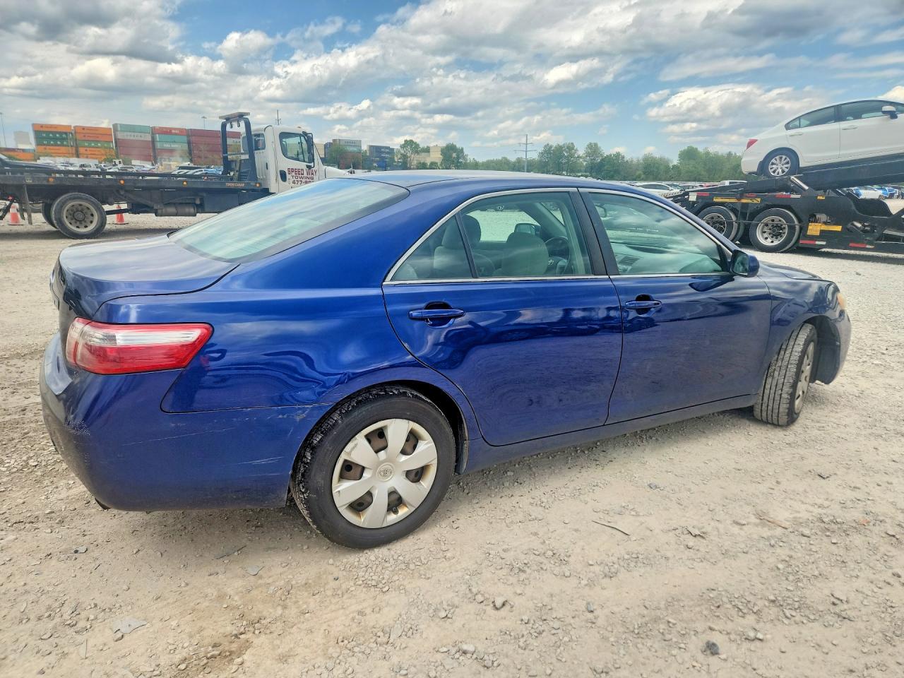 2008 Toyota Camry Le Blue vin: 4T1BE46K08U228705
