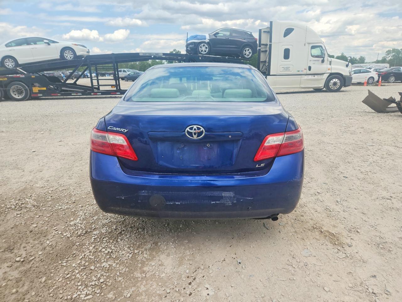 2008 Toyota Camry Le Blue vin: 4T1BE46K08U228705