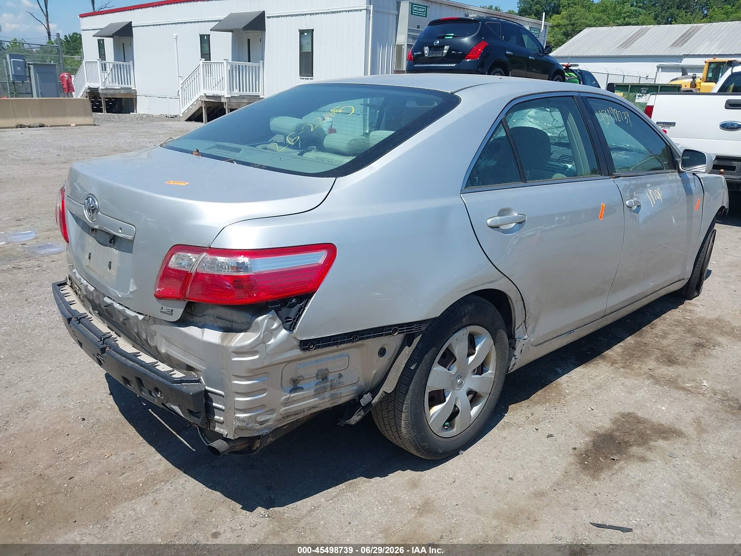 2008 Toyota Camry Le Silver vin: 4T1BE46K08U231202