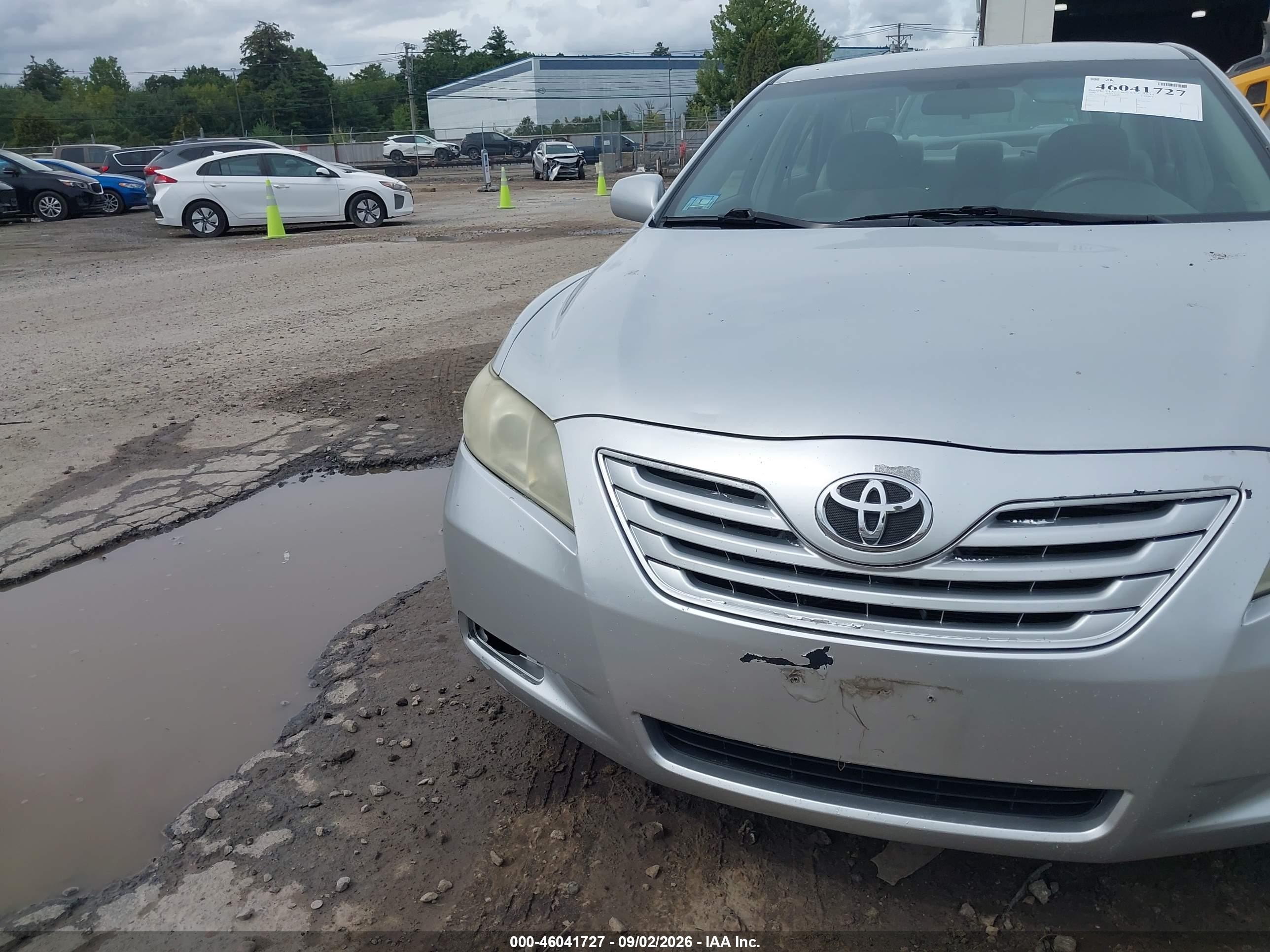 2008 Toyota Camry Le Silver vin: 4T1BE46K08U250722