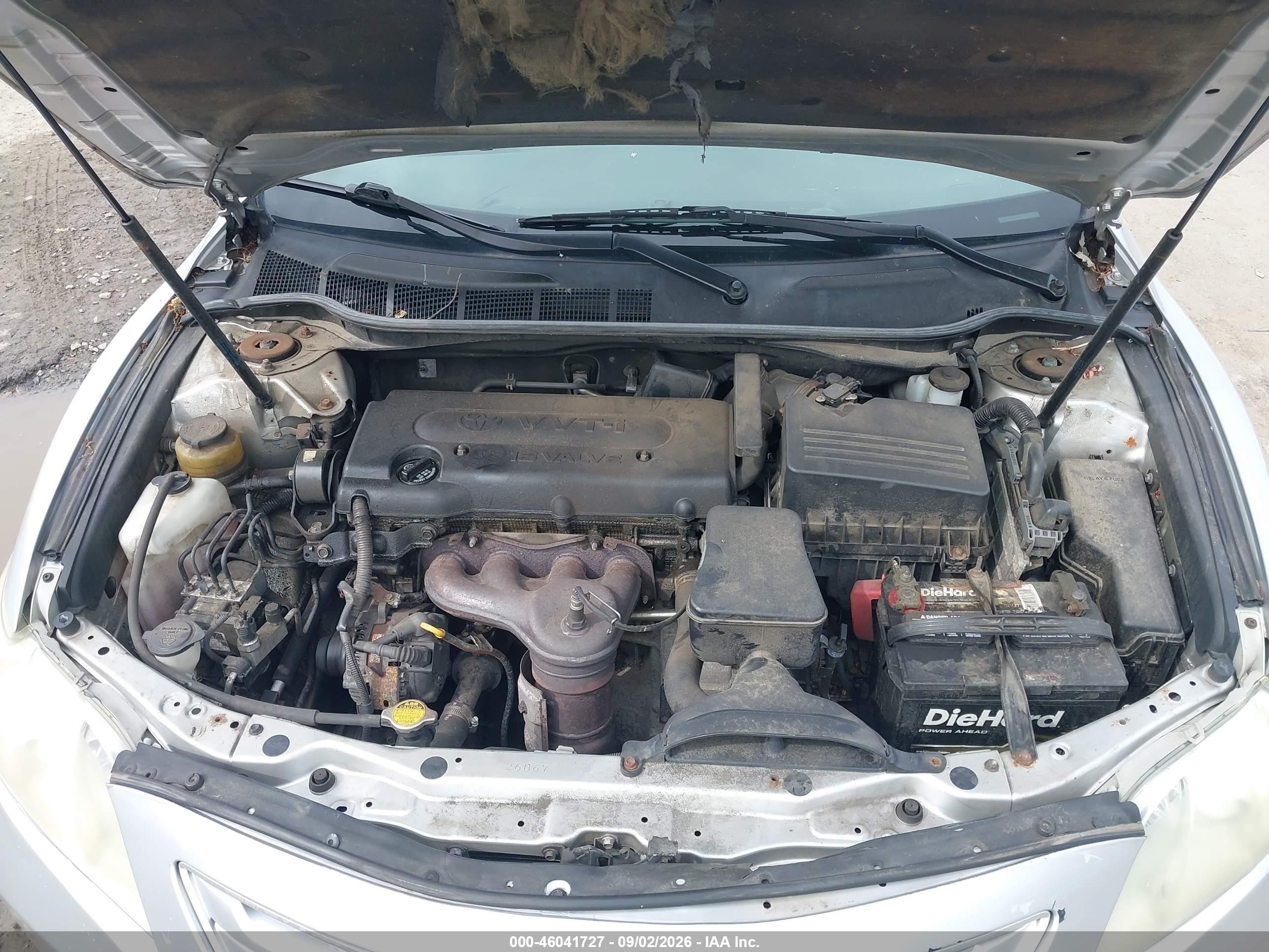 2008 Toyota Camry Le Silver vin: 4T1BE46K08U250722