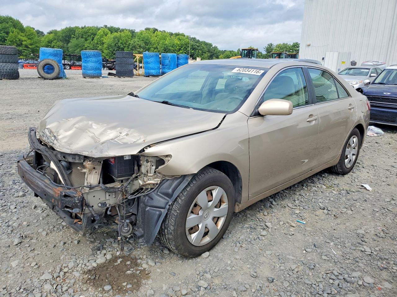 2008 Toyota Camry Le Желто-коричневый vin: 4T1BE46K08U254477
